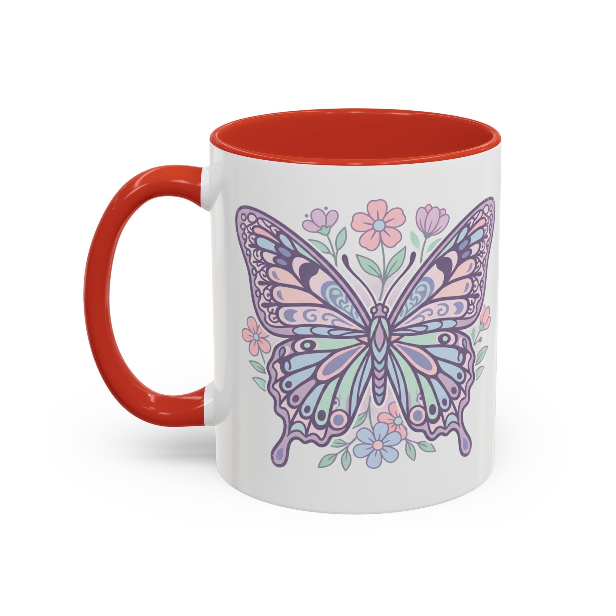 Pastel Butterfly Mug