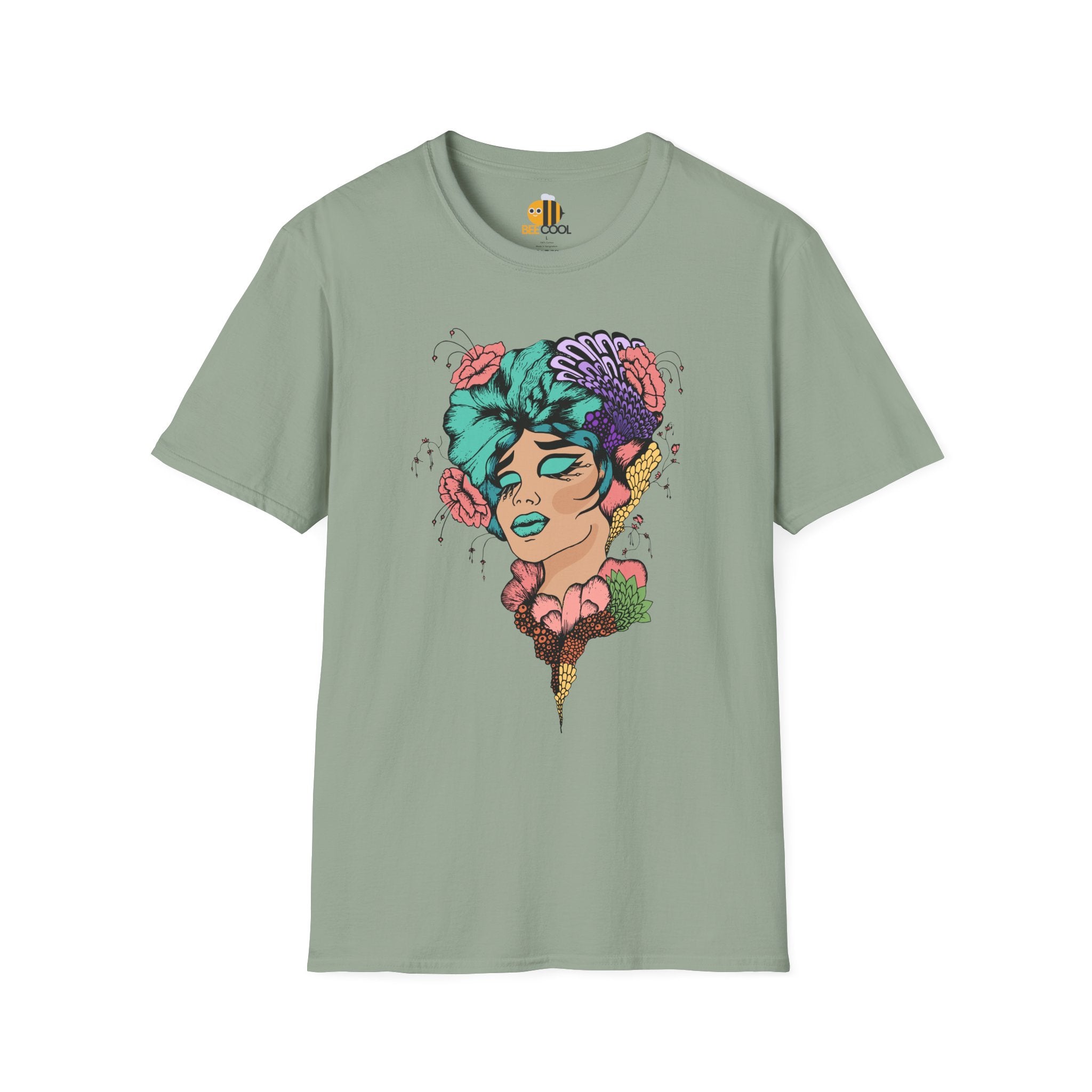 Unisex Floral Woman T-Shirt