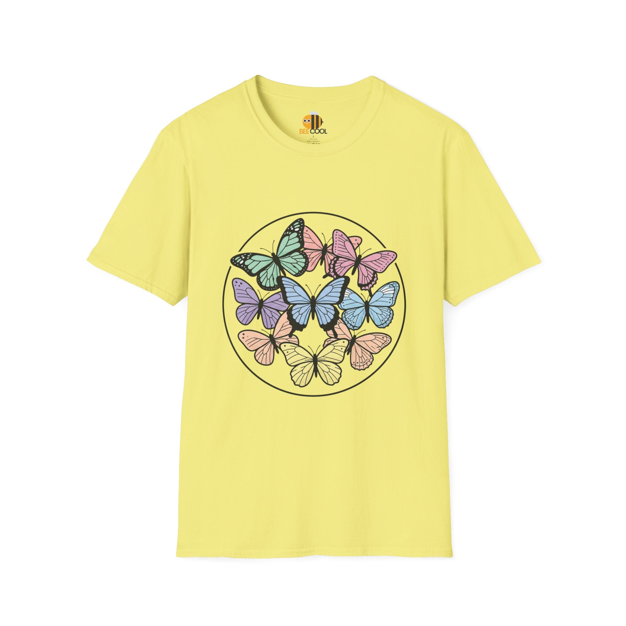 Unisex Pastel Butterfly T-Shirt