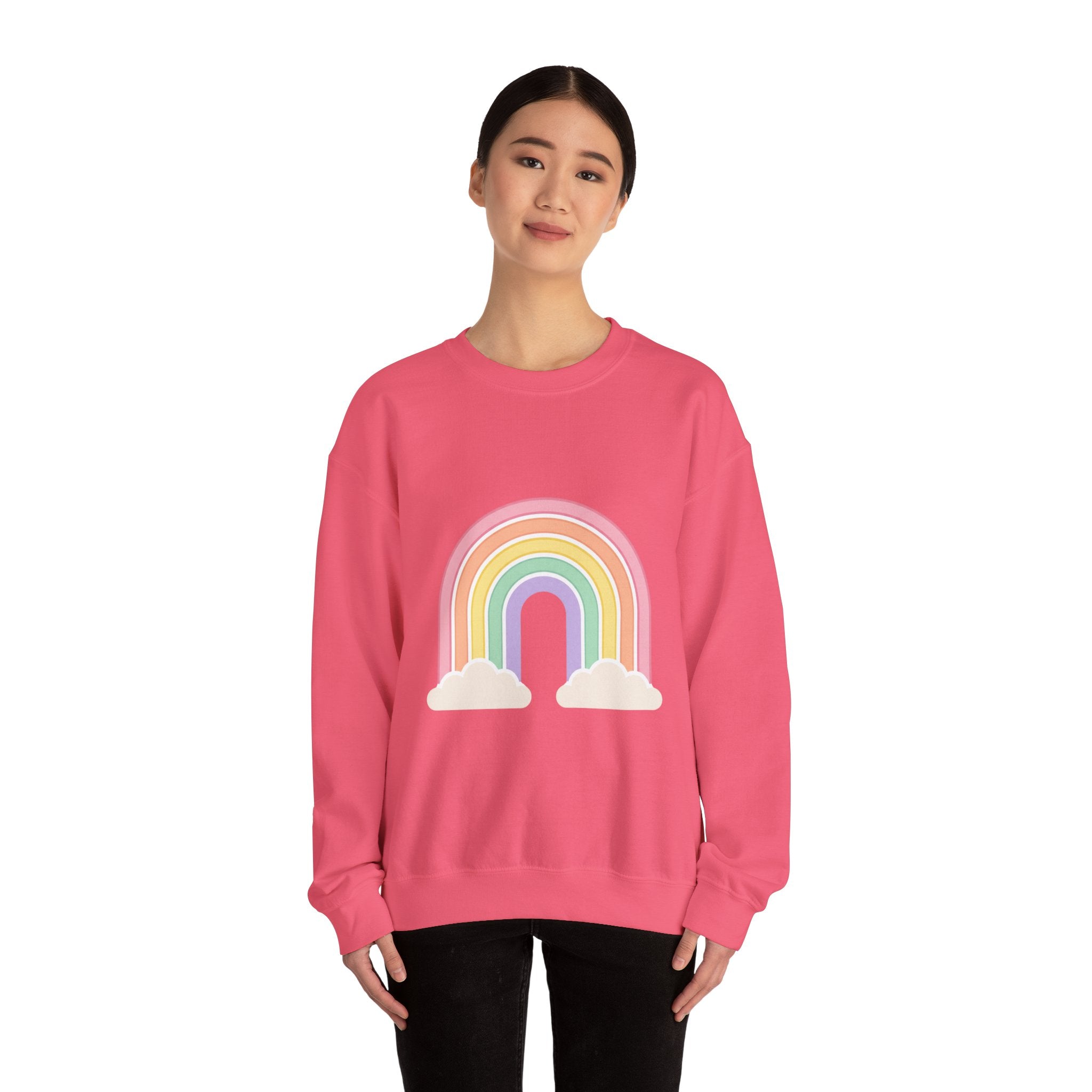 Unisex Pastel Rainbow Sweatshirt