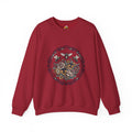 Unisex Floral with Bees Sweatshirt