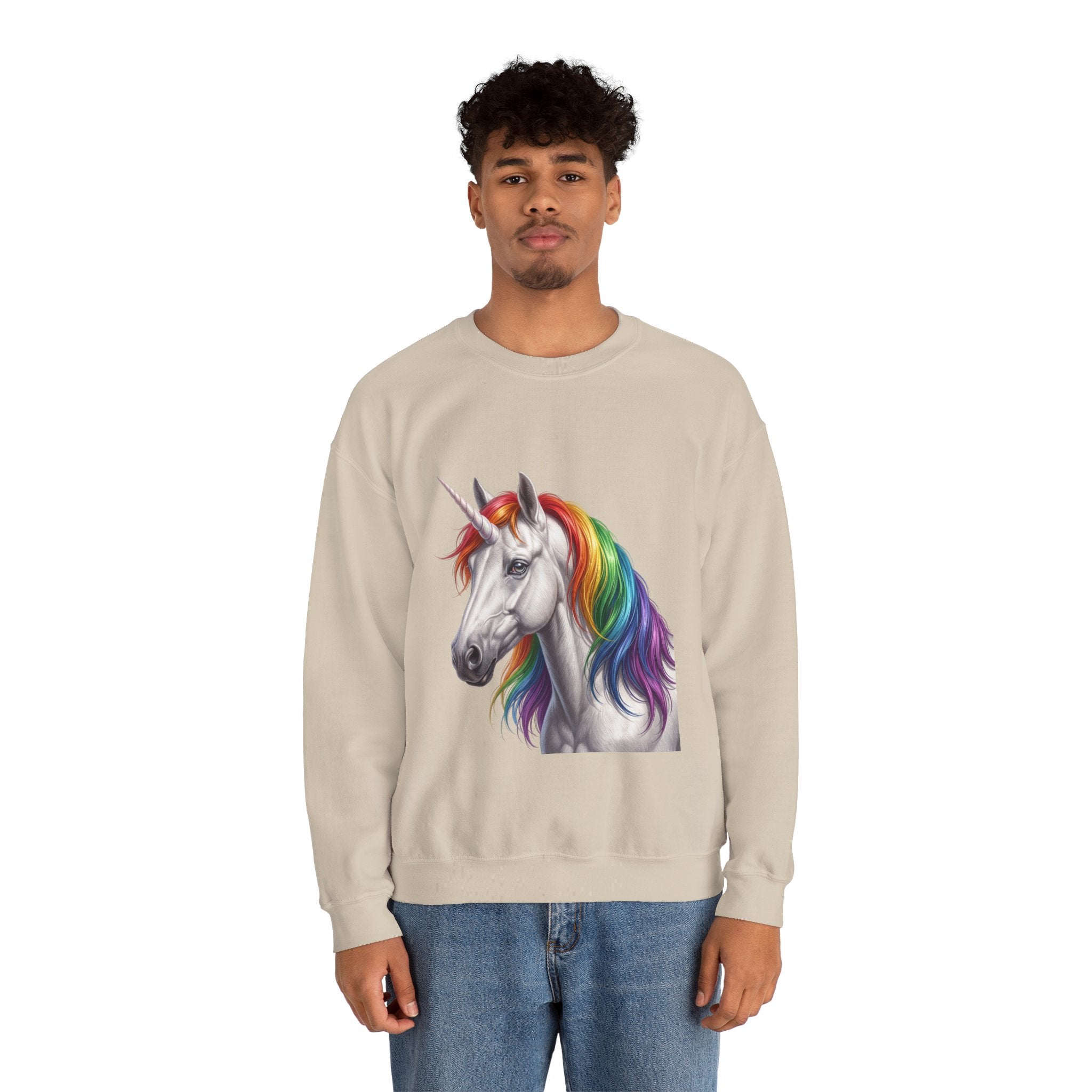 Unisex Rainbow Unicorn Sweatshirt