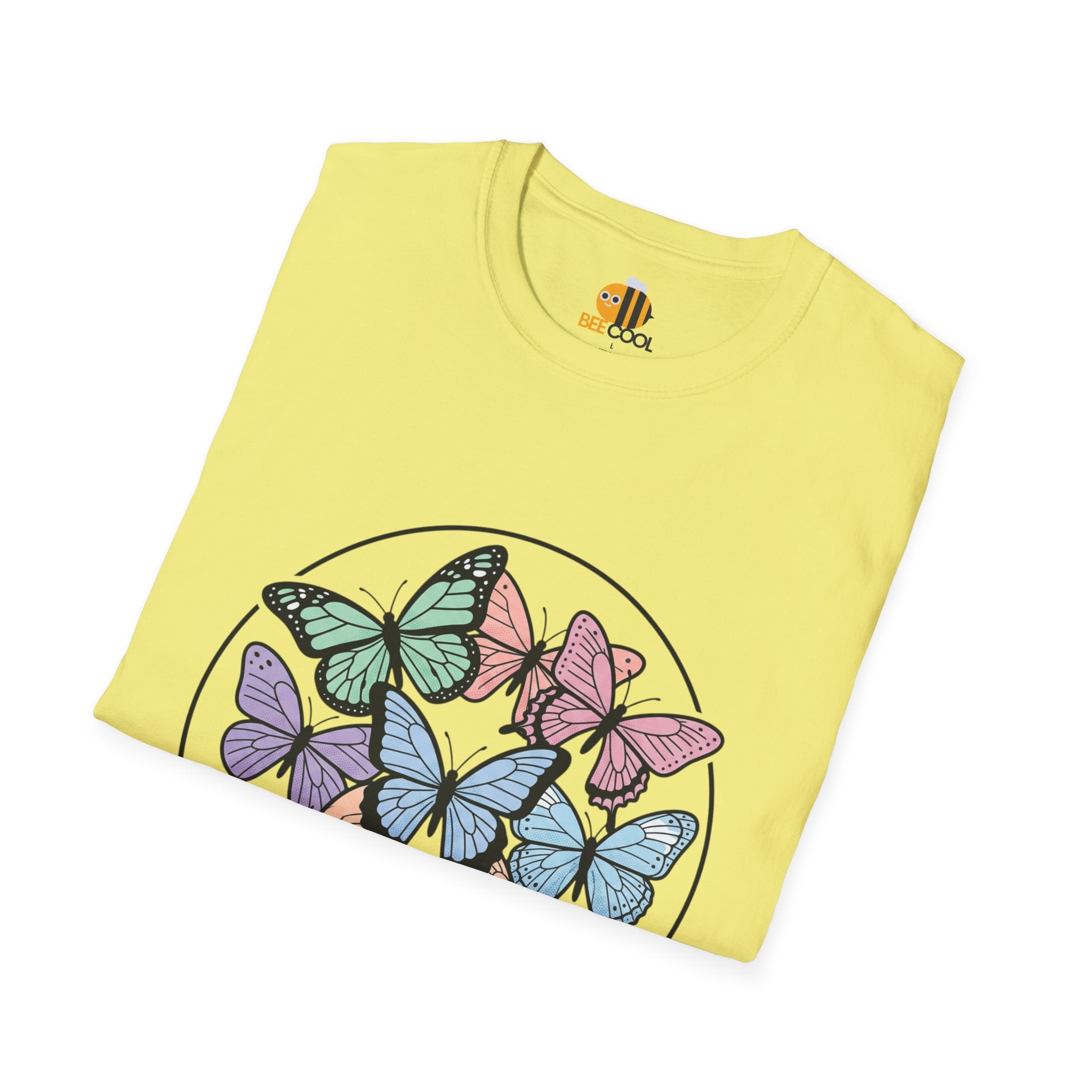 Unisex Pastel Butterfly T-Shirt