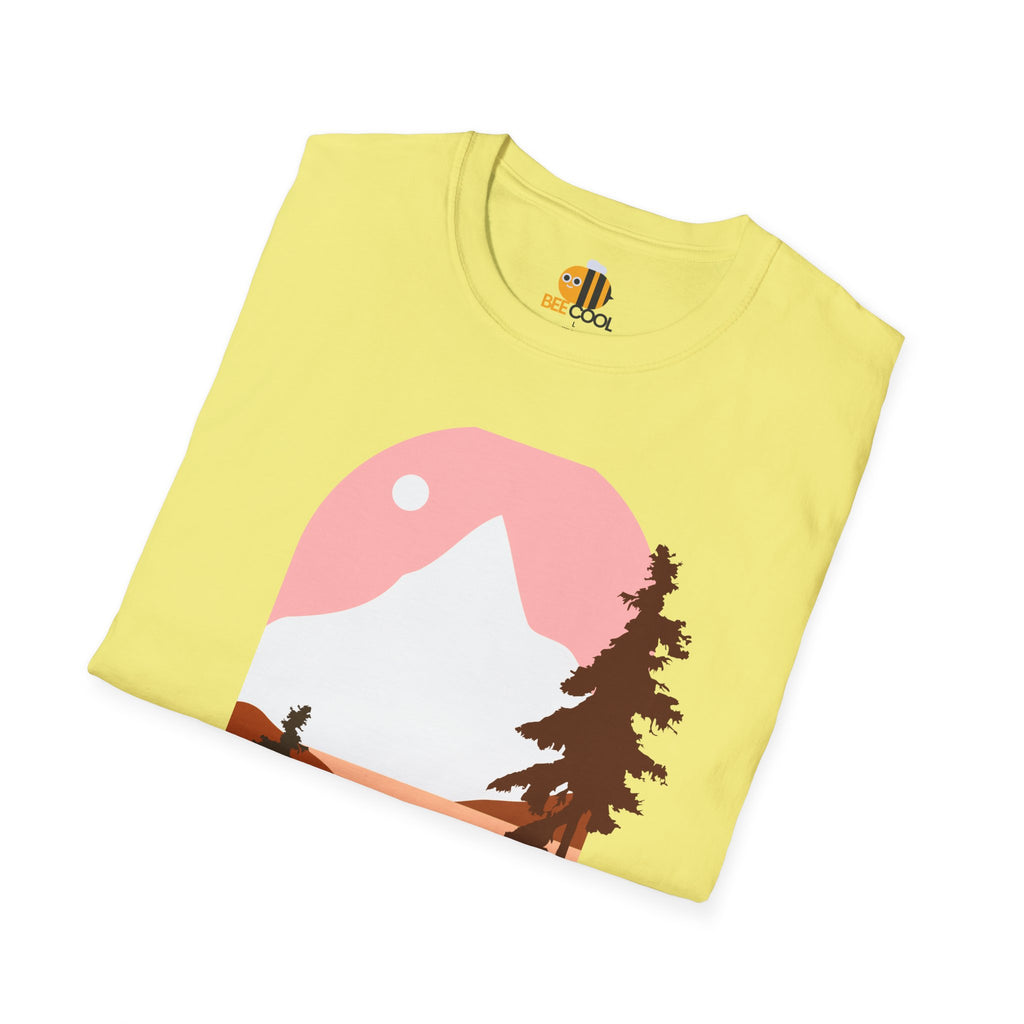 Unisex Sunset Mountain Landscape T-Shirt