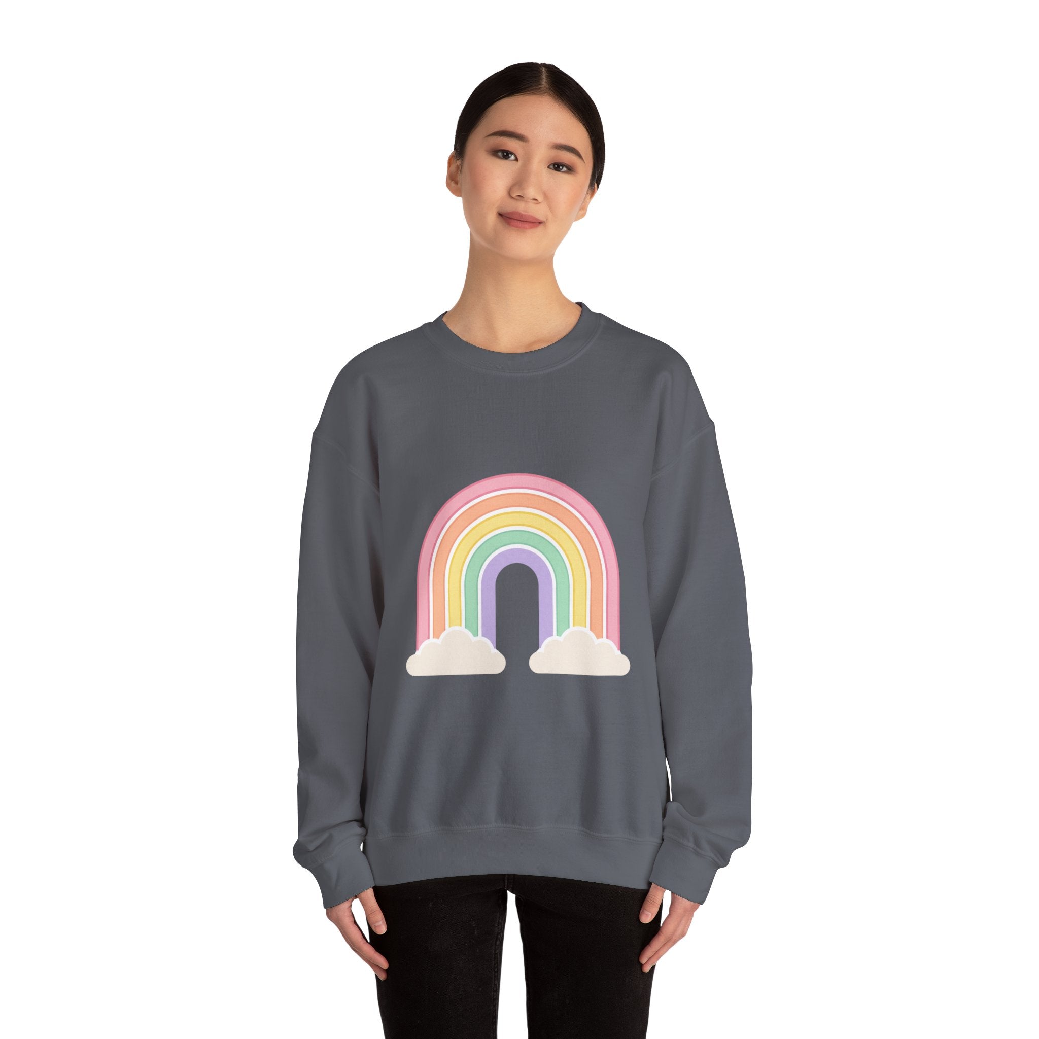 Unisex Pastel Rainbow Sweatshirt