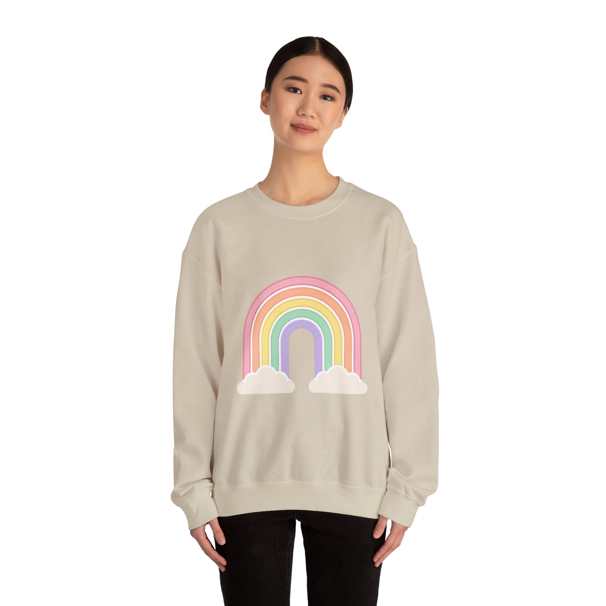 Unisex Pastel Rainbow Sweatshirt