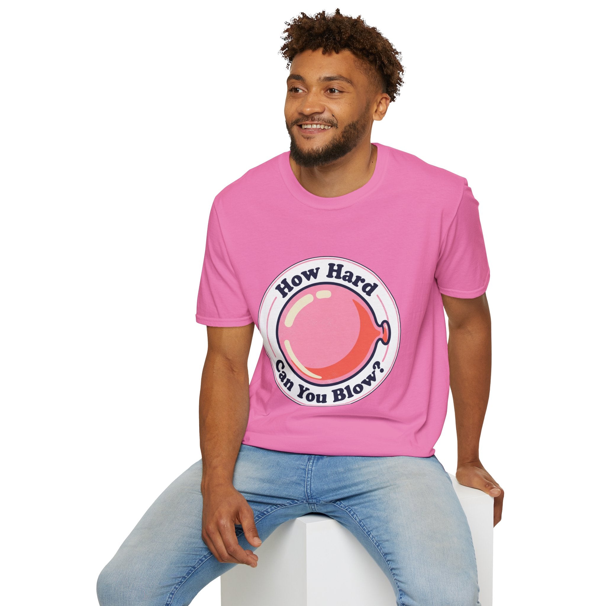 Unisex How Hard Can You Blow? T-Shirt