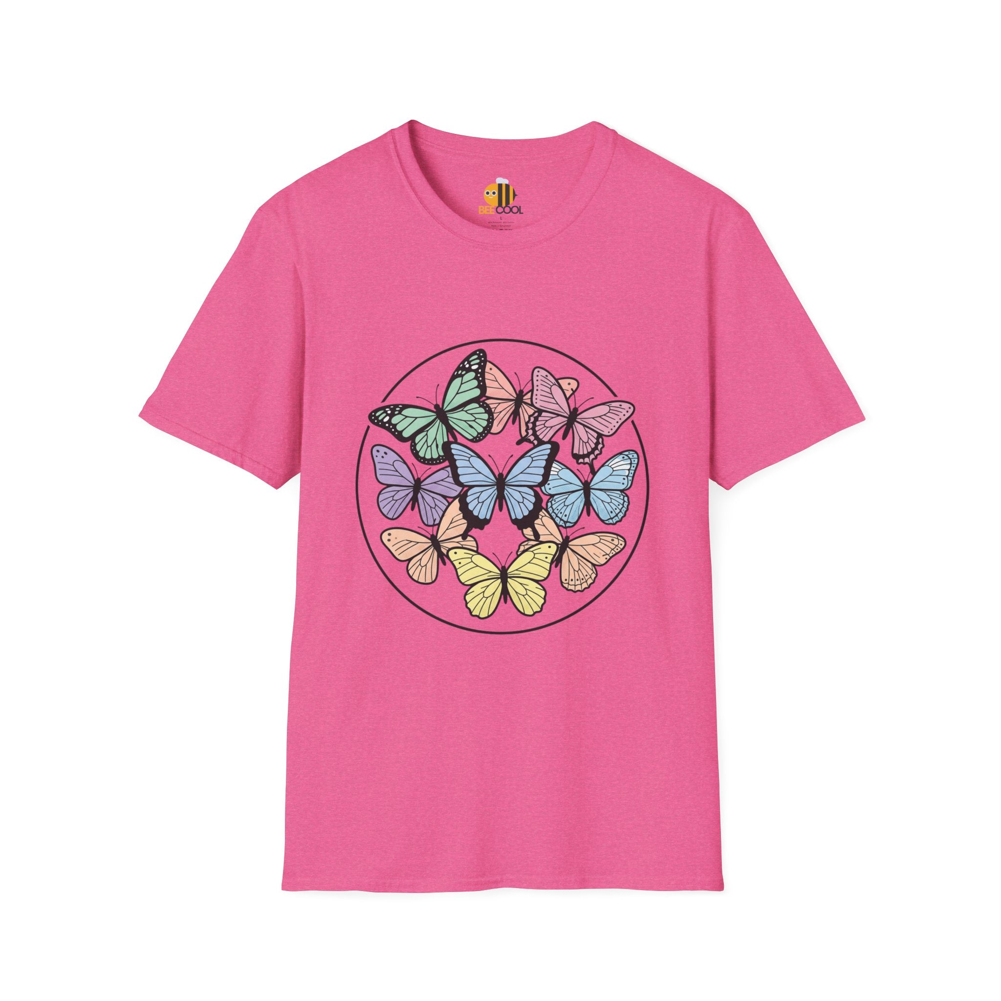 Unisex Pastel Butterfly T-Shirt