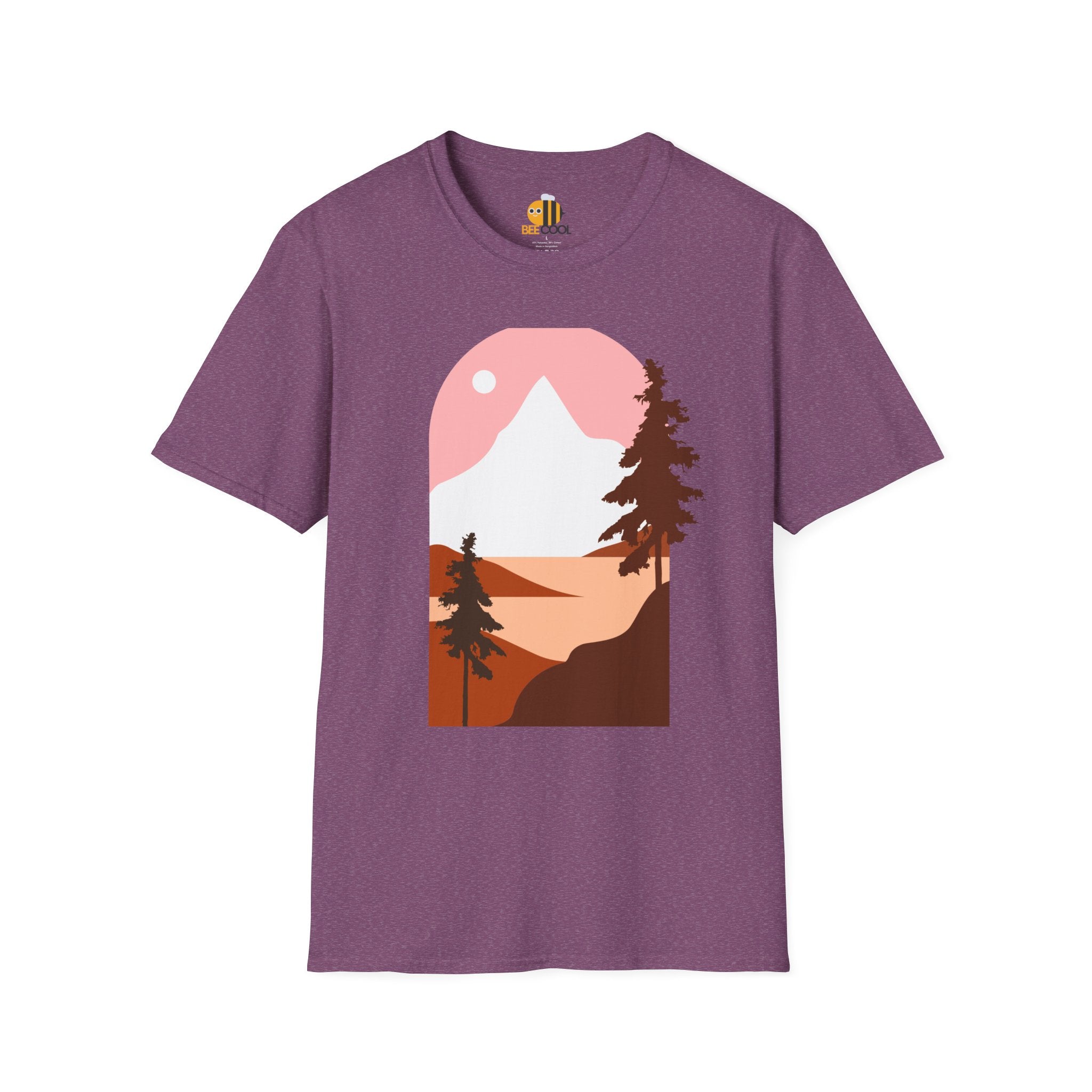 Unisex Sunset Mountain Landscape T-Shirt