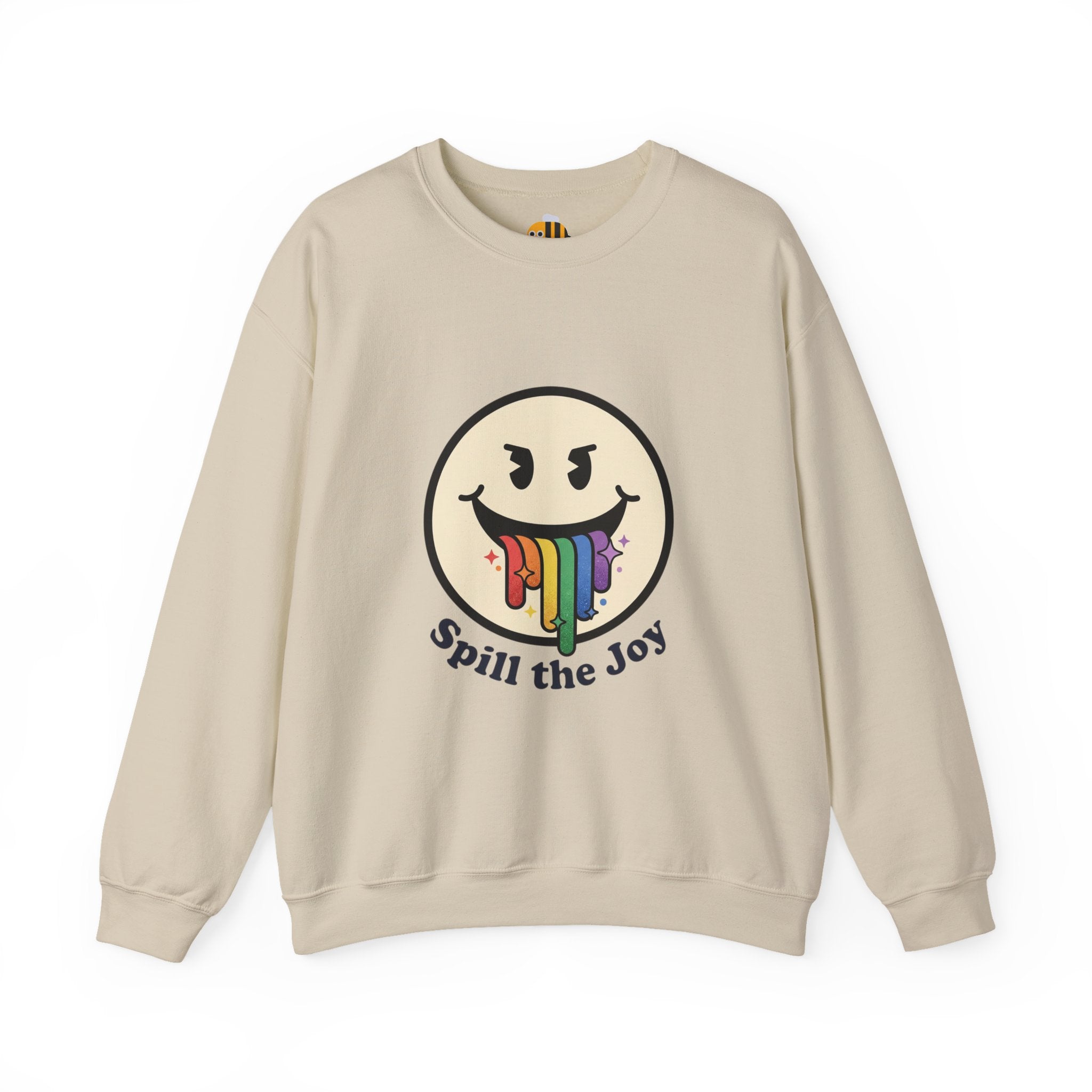 Unisex Rainbow Smiley Sweatshirt