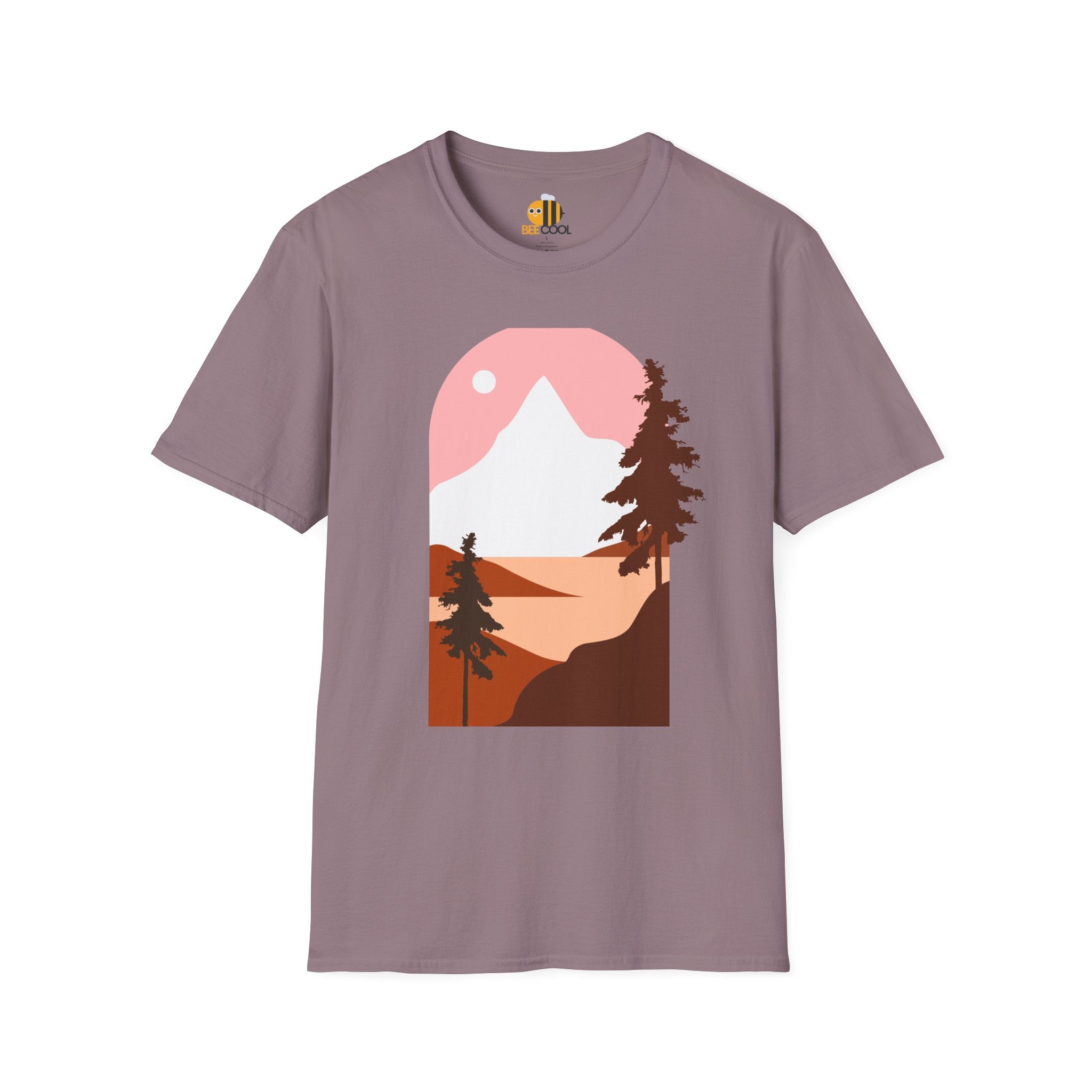 Unisex Sunset Mountain Landscape T-Shirt