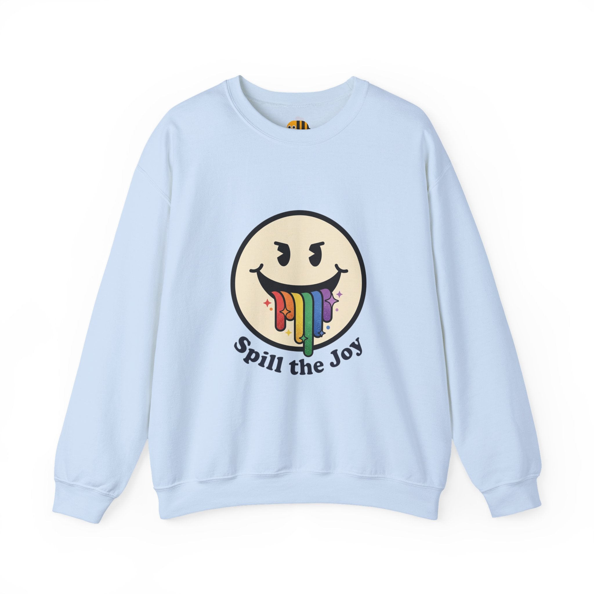 Unisex Rainbow Smiley Sweatshirt