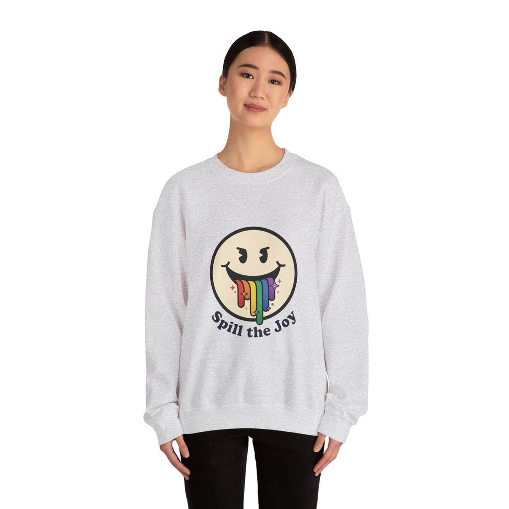 Unisex Rainbow Smiley Sweatshirt