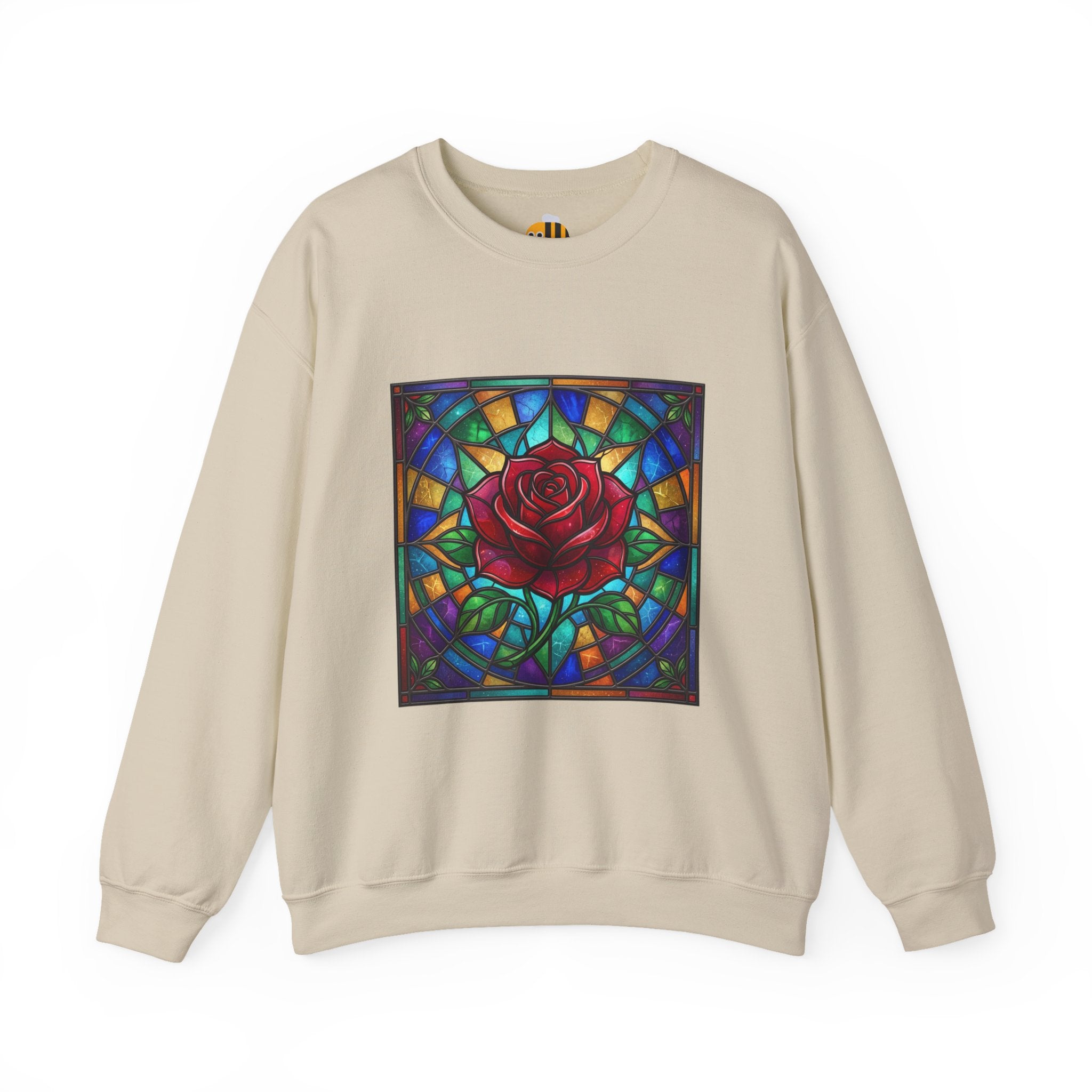 Unisex Red Rose Sweatshirt