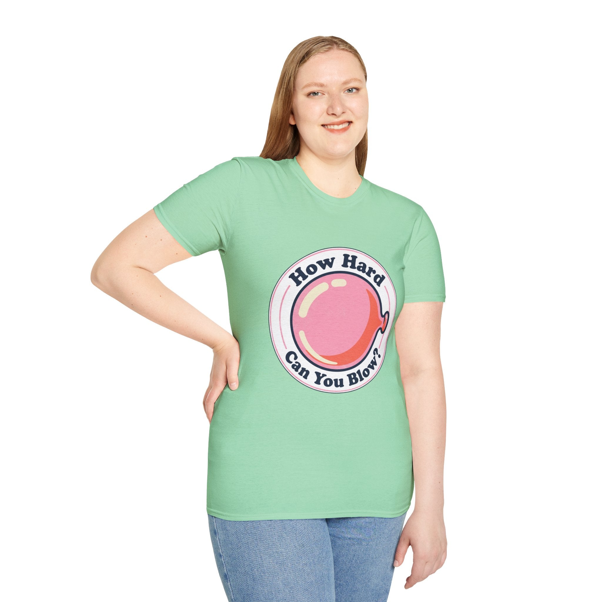 Unisex How Hard Can You Blow? T-Shirt