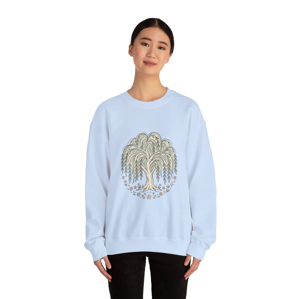 Unisex Willow Tree Illustration Sweatshirt