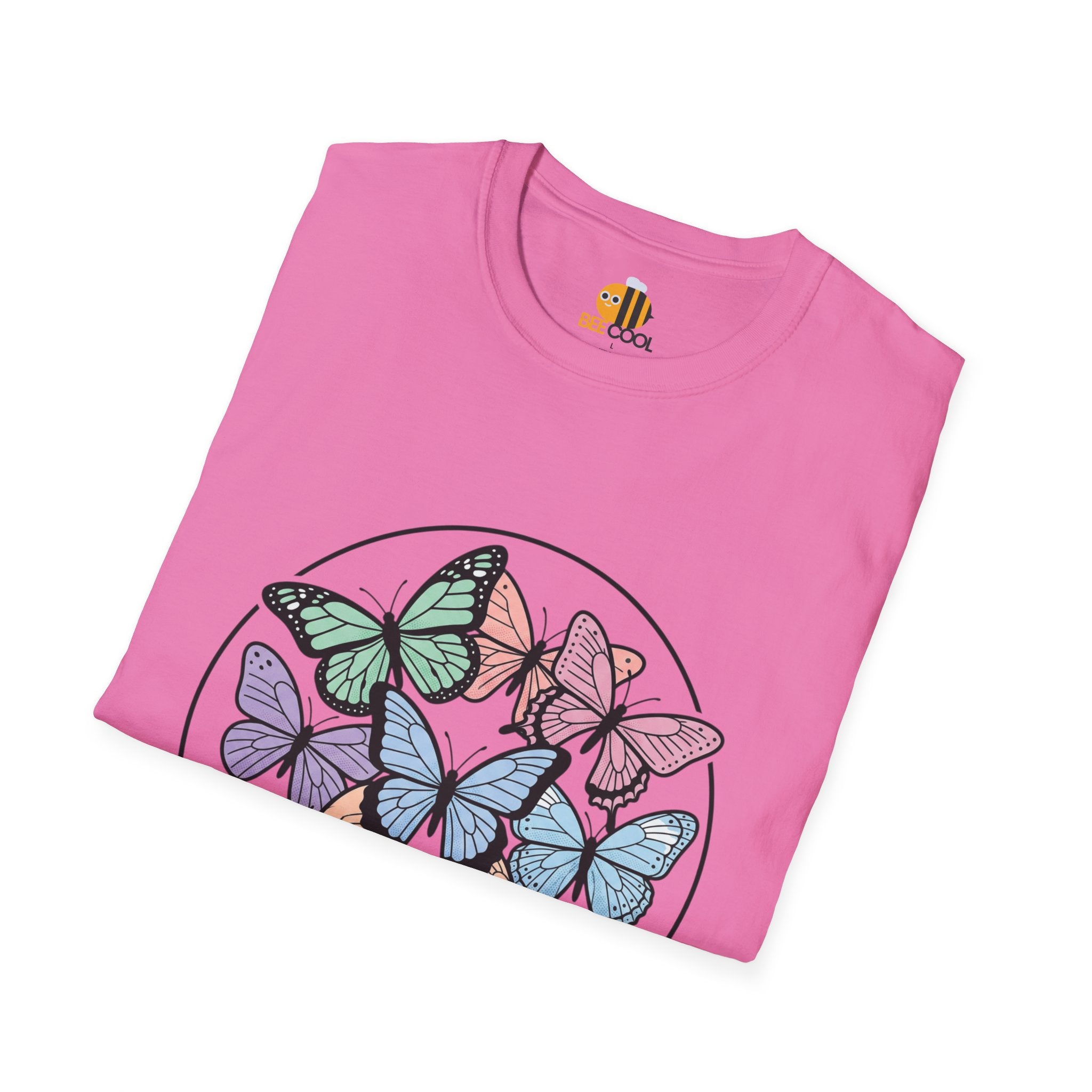 Unisex Pastel Butterfly T-Shirt