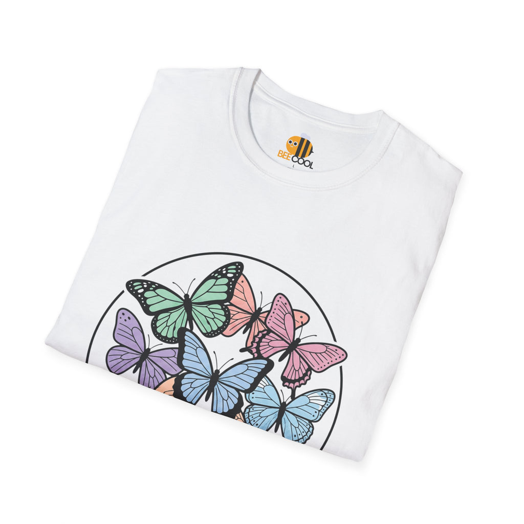 Unisex Pastel Butterfly T-Shirt