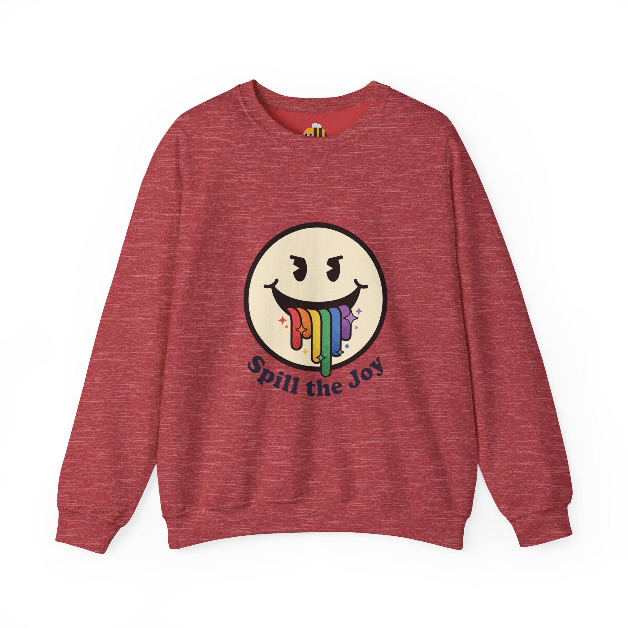 Unisex Rainbow Smiley Sweatshirt