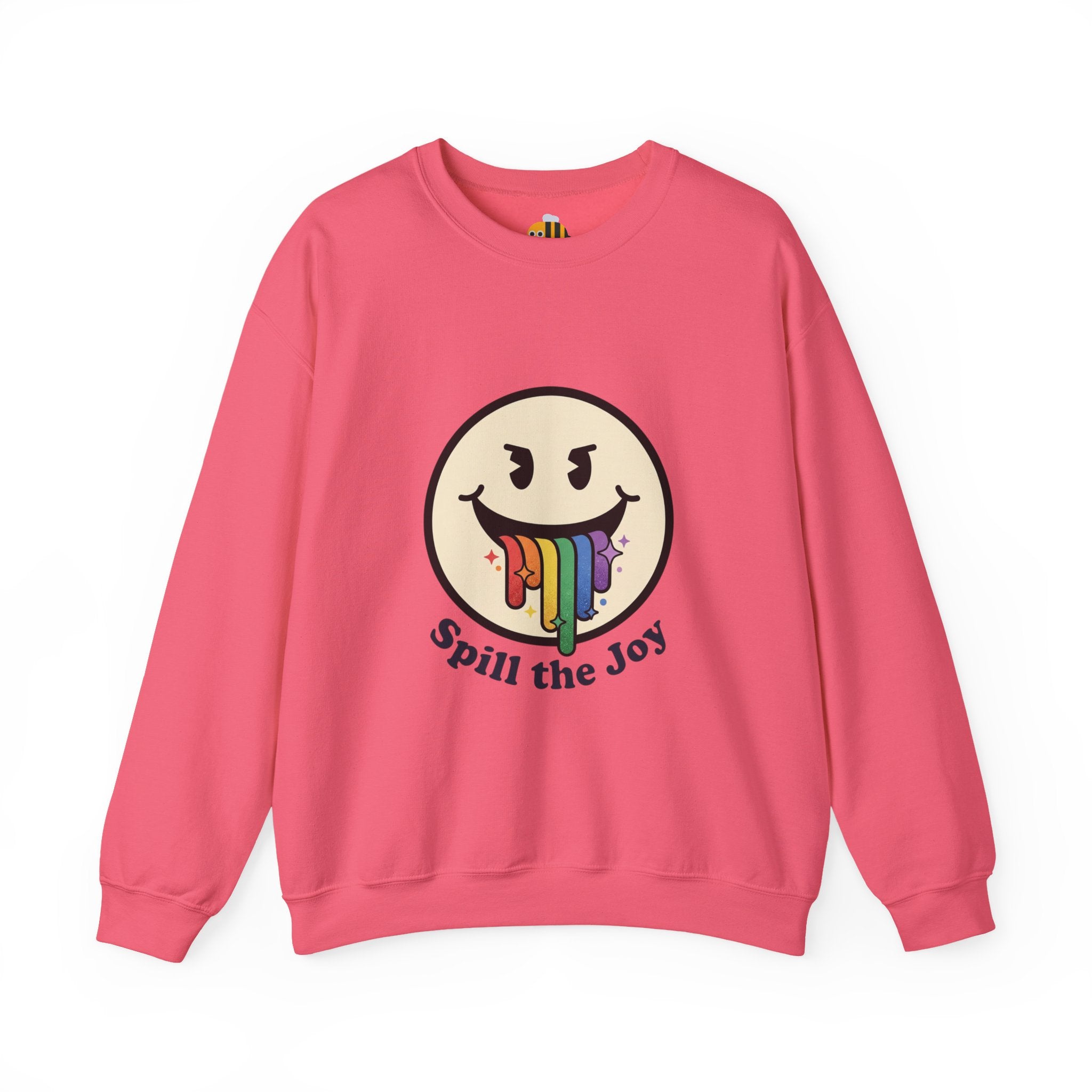 Unisex Rainbow Smiley Sweatshirt
