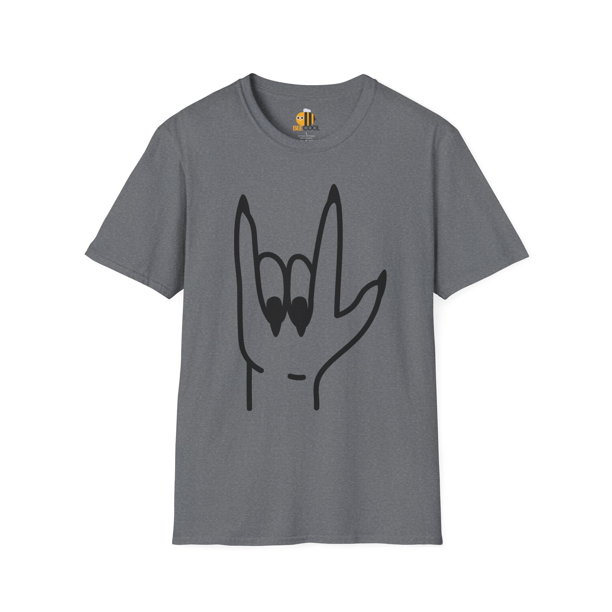 Unisex Rock Hand Sign T-Shirt