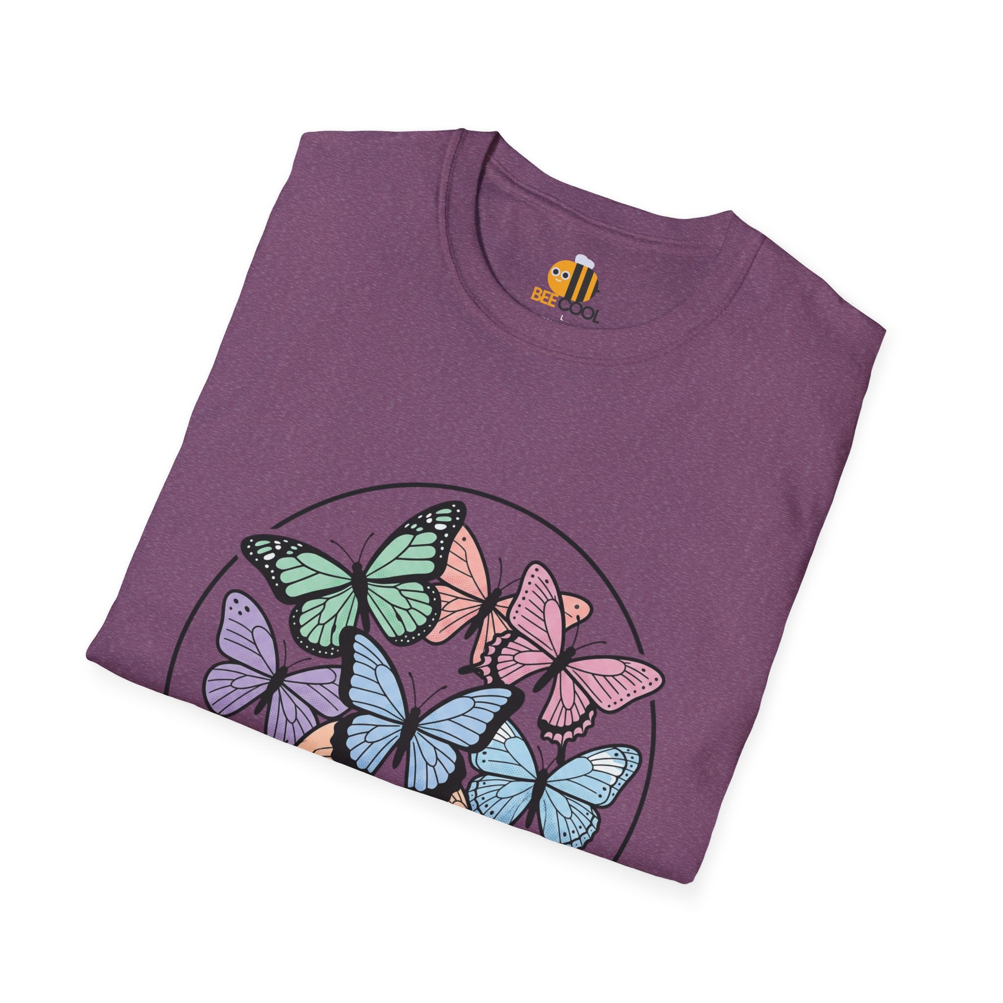 Unisex Pastel Butterfly T-Shirt