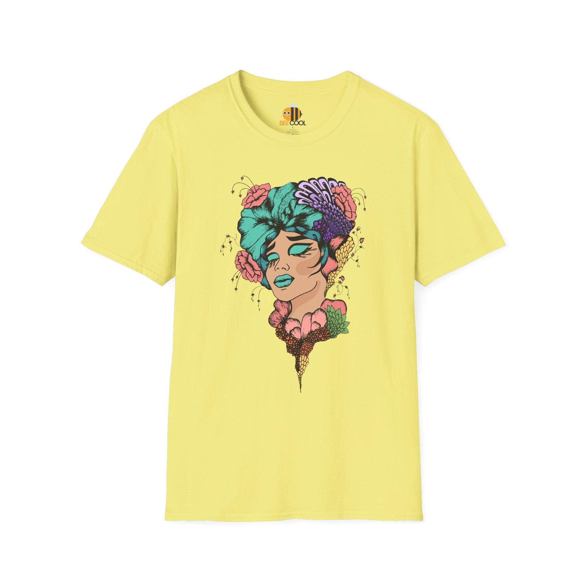 Unisex Floral Woman T-Shirt