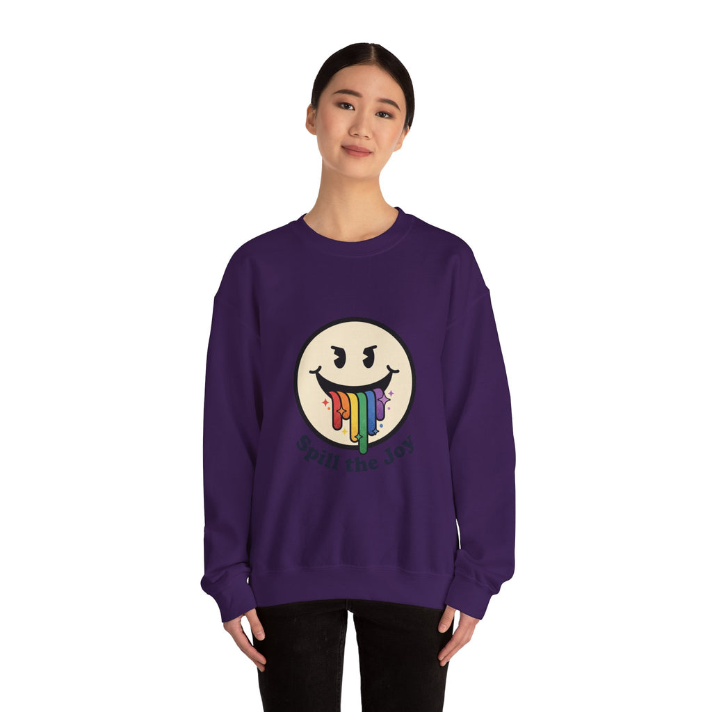 Unisex Rainbow Smiley Sweatshirt