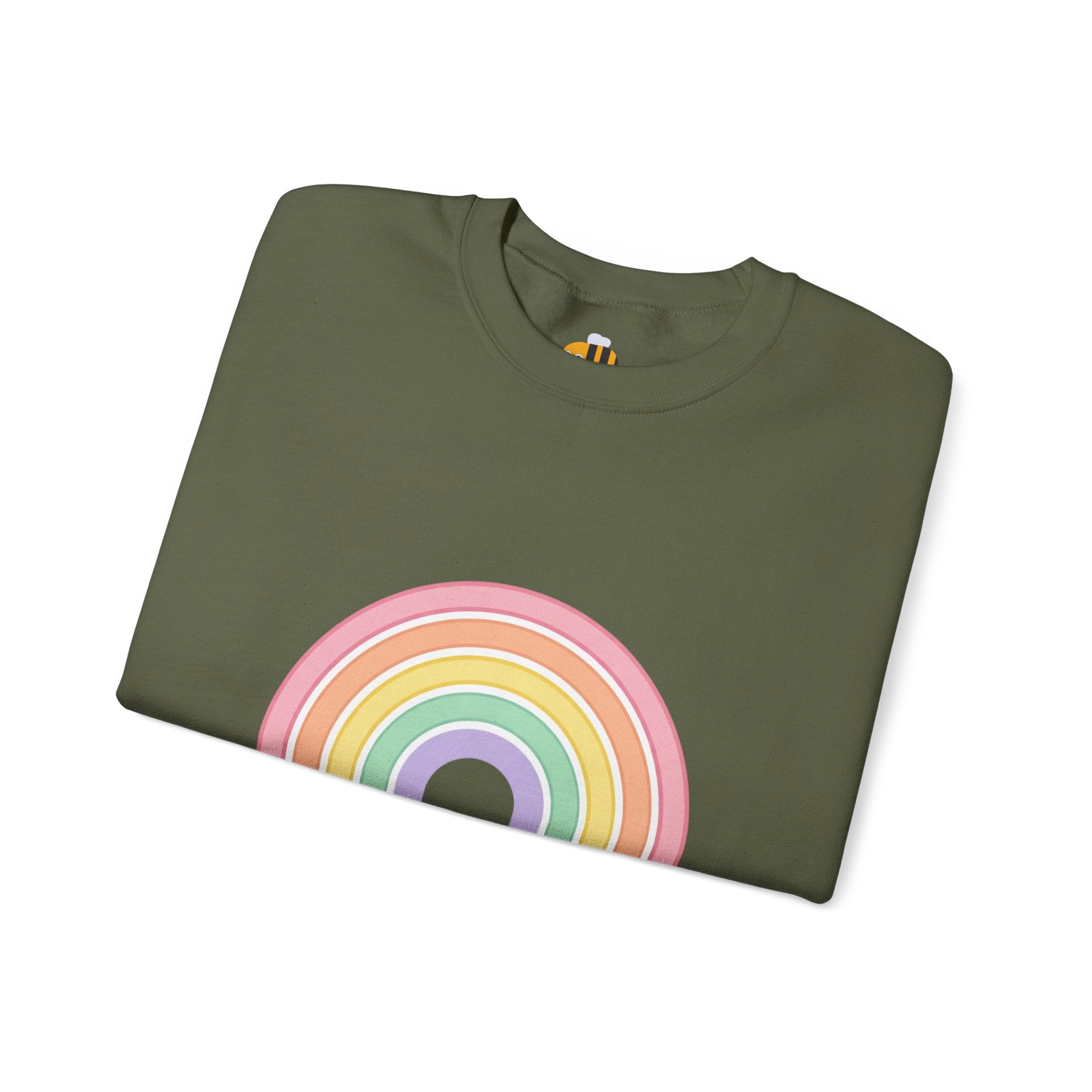 Unisex Pastel Rainbow Sweatshirt