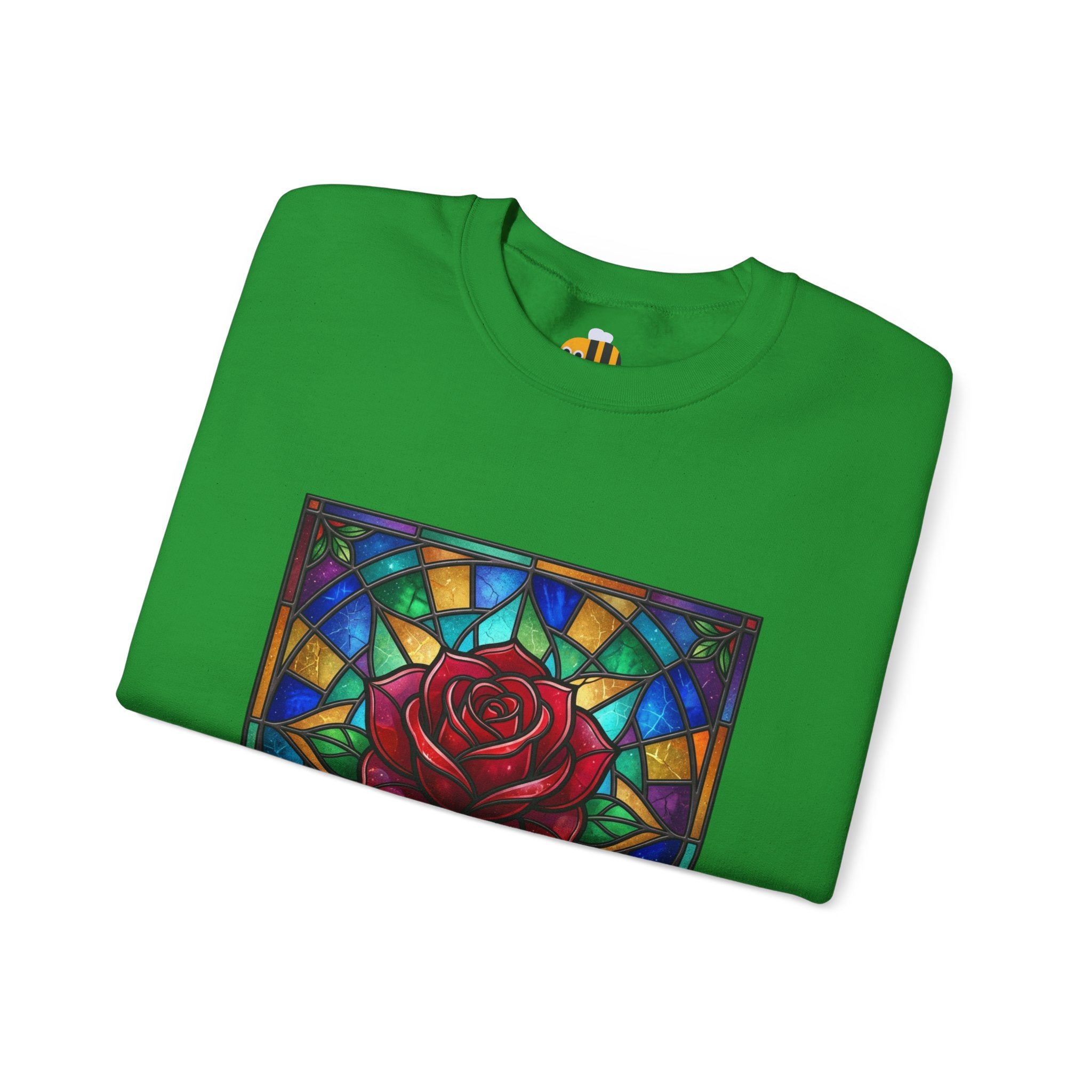 Unisex Red Rose Sweatshirt