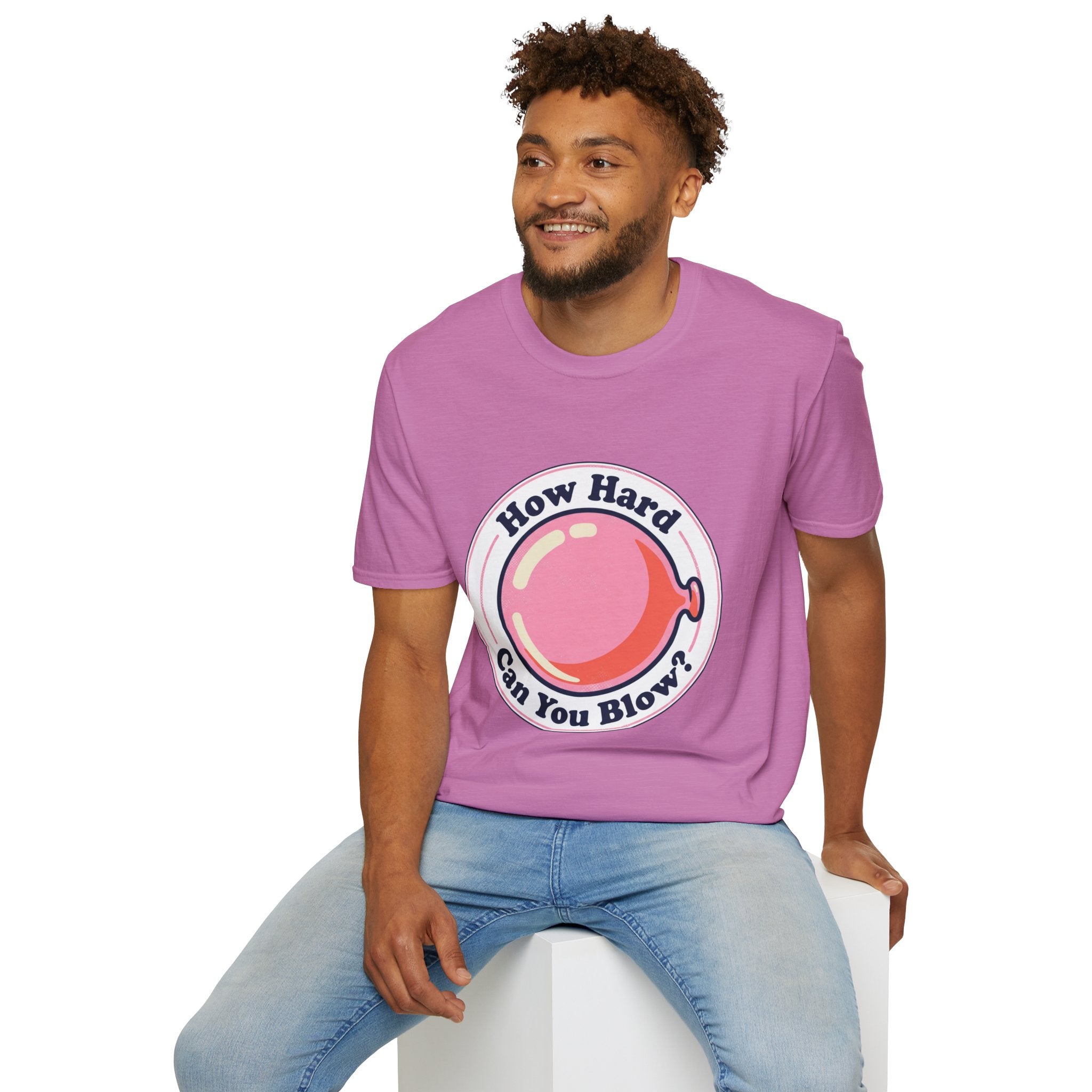 Unisex How Hard Can You Blow? T-Shirt