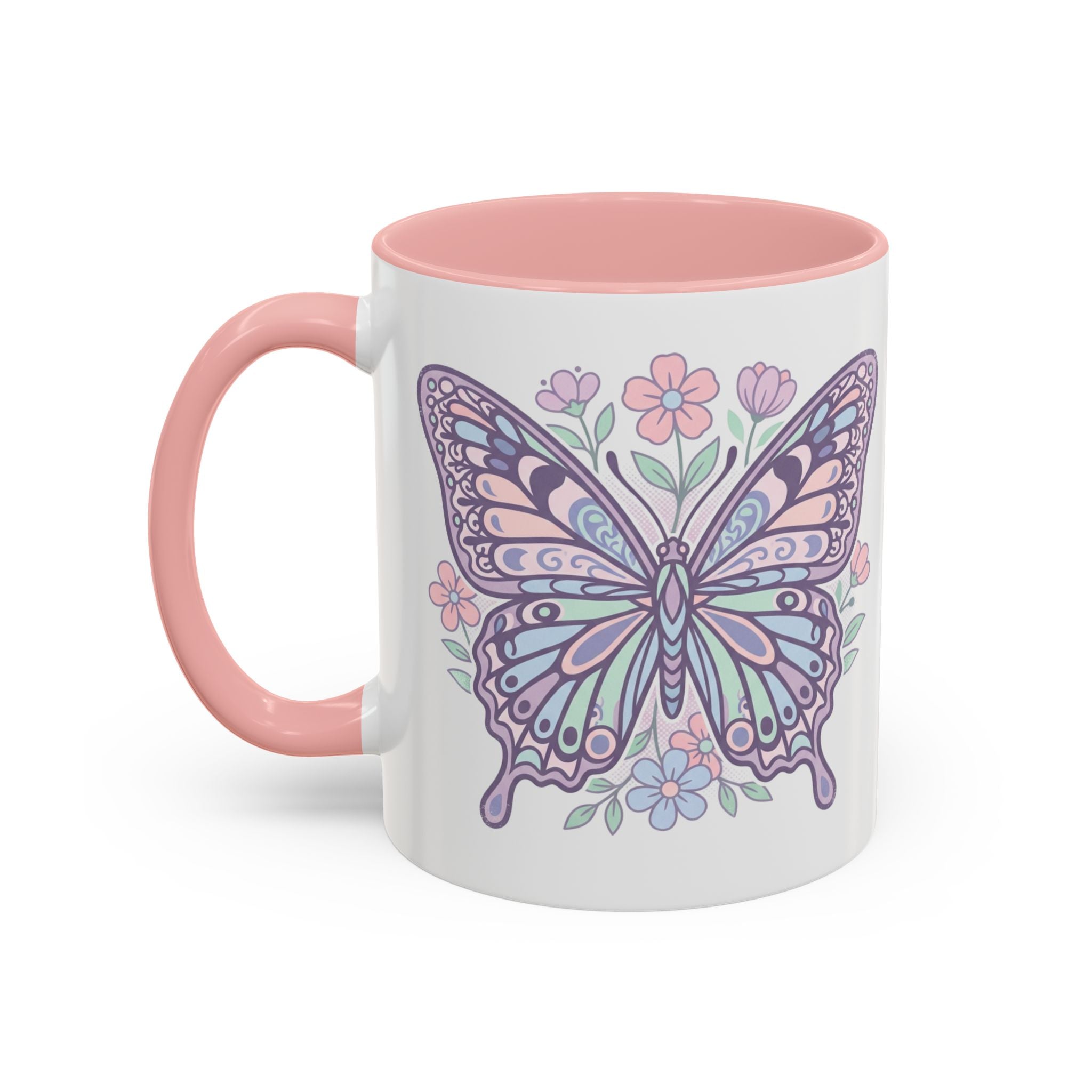 Pastel Butterfly Mug