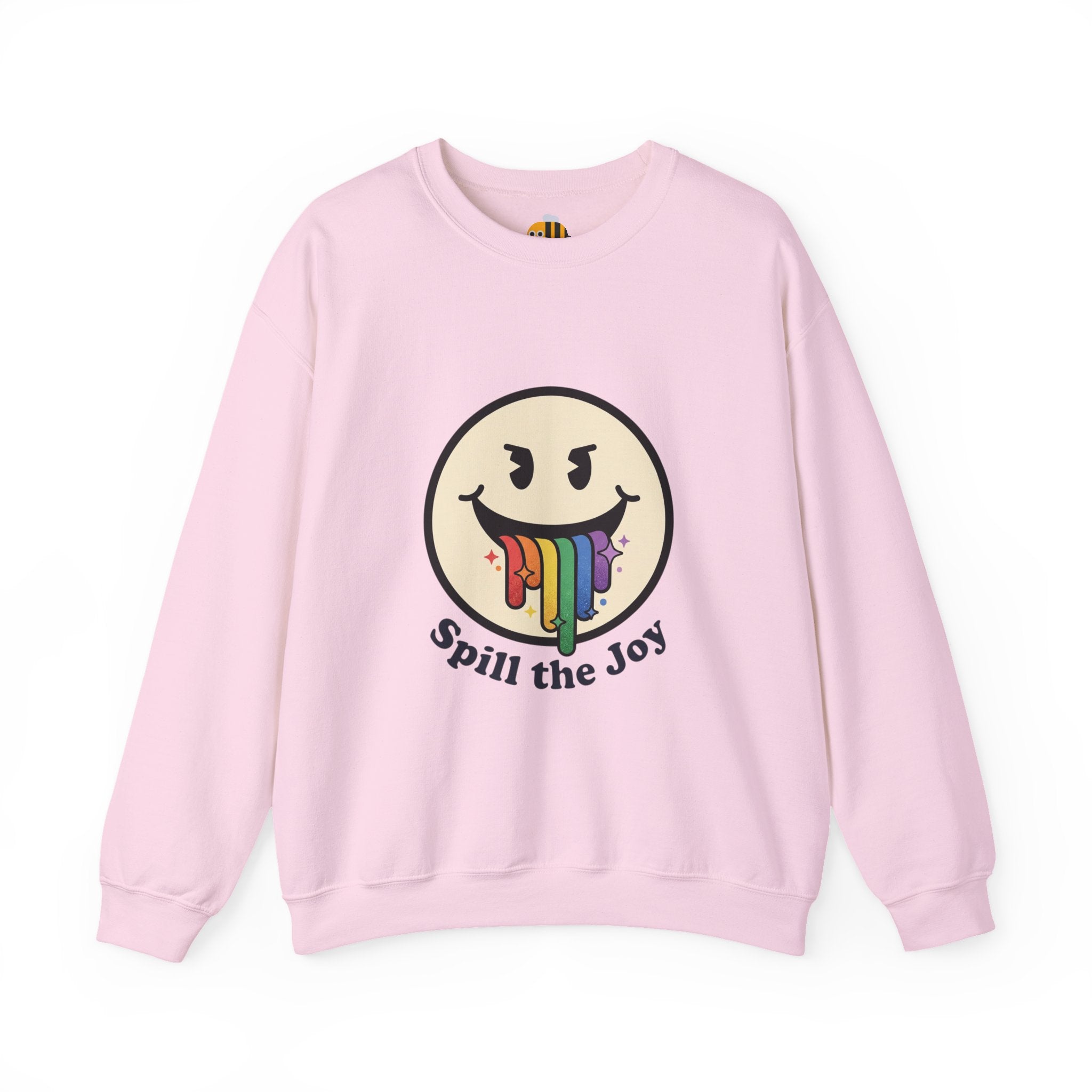Unisex Rainbow Smiley Sweatshirt