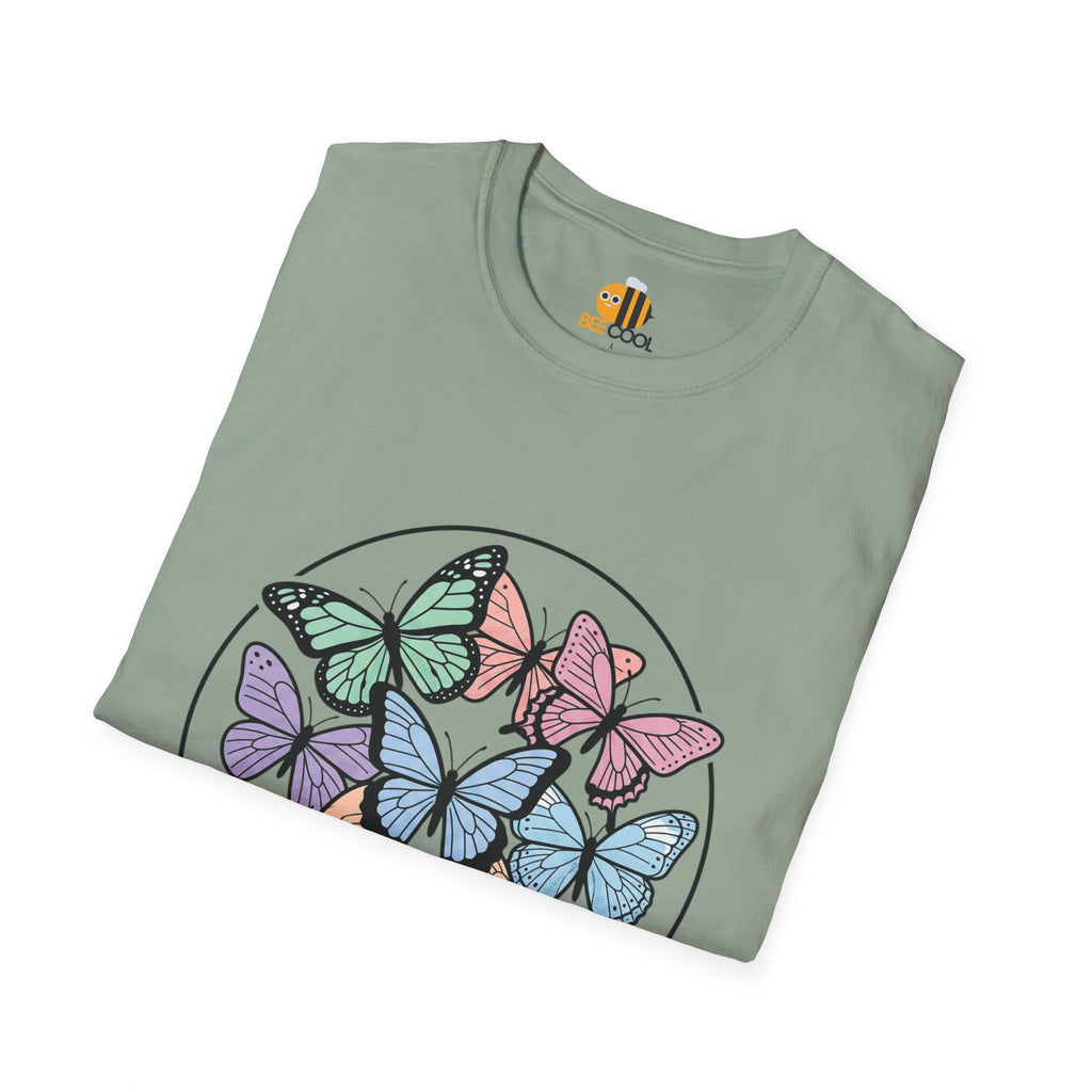 Unisex Pastel Butterfly T-Shirt