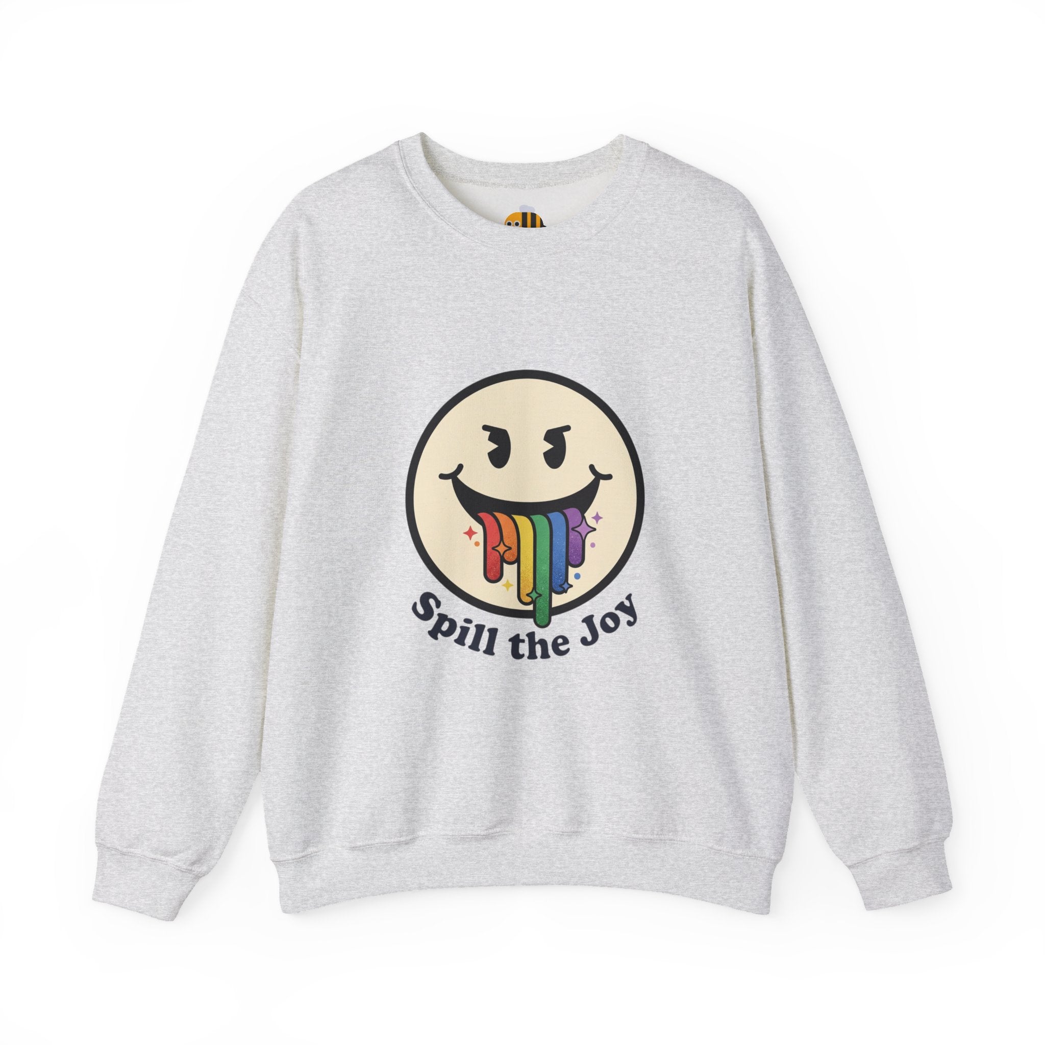 Unisex Rainbow Smiley Sweatshirt