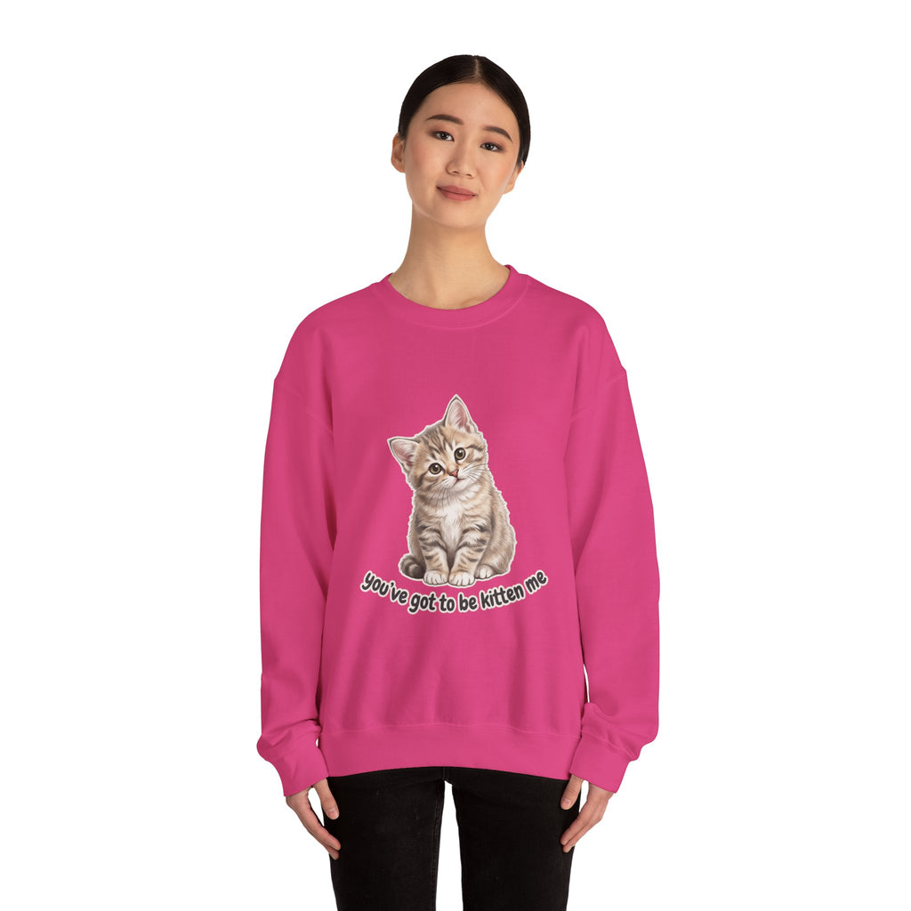 Unisex Kitten Sweatshirt