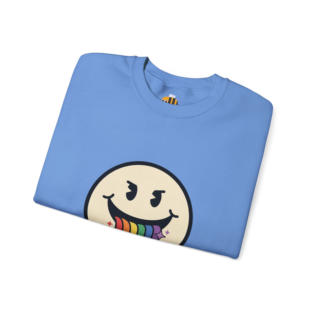 Unisex Rainbow Smiley Sweatshirt