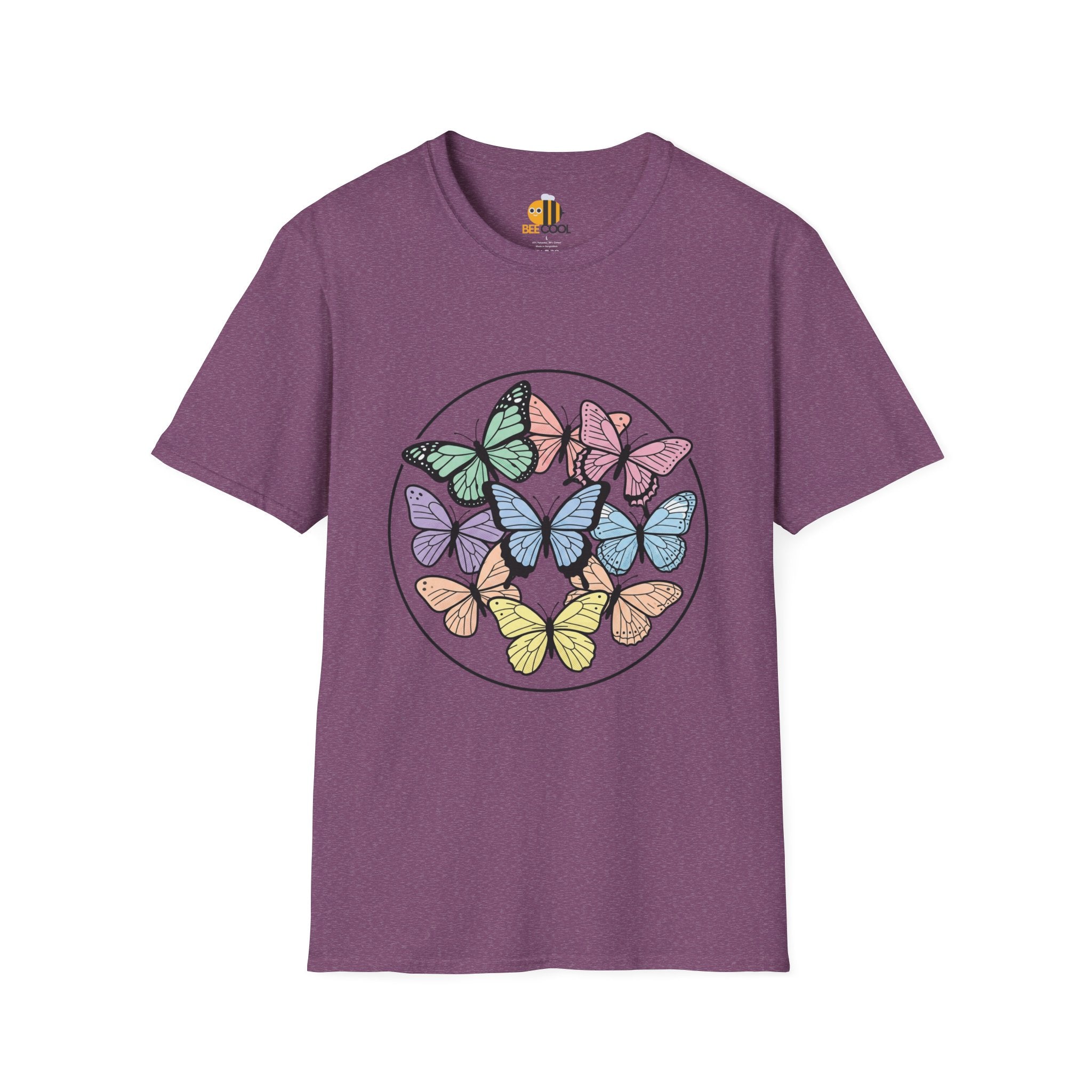 Unisex Pastel Butterfly T-Shirt