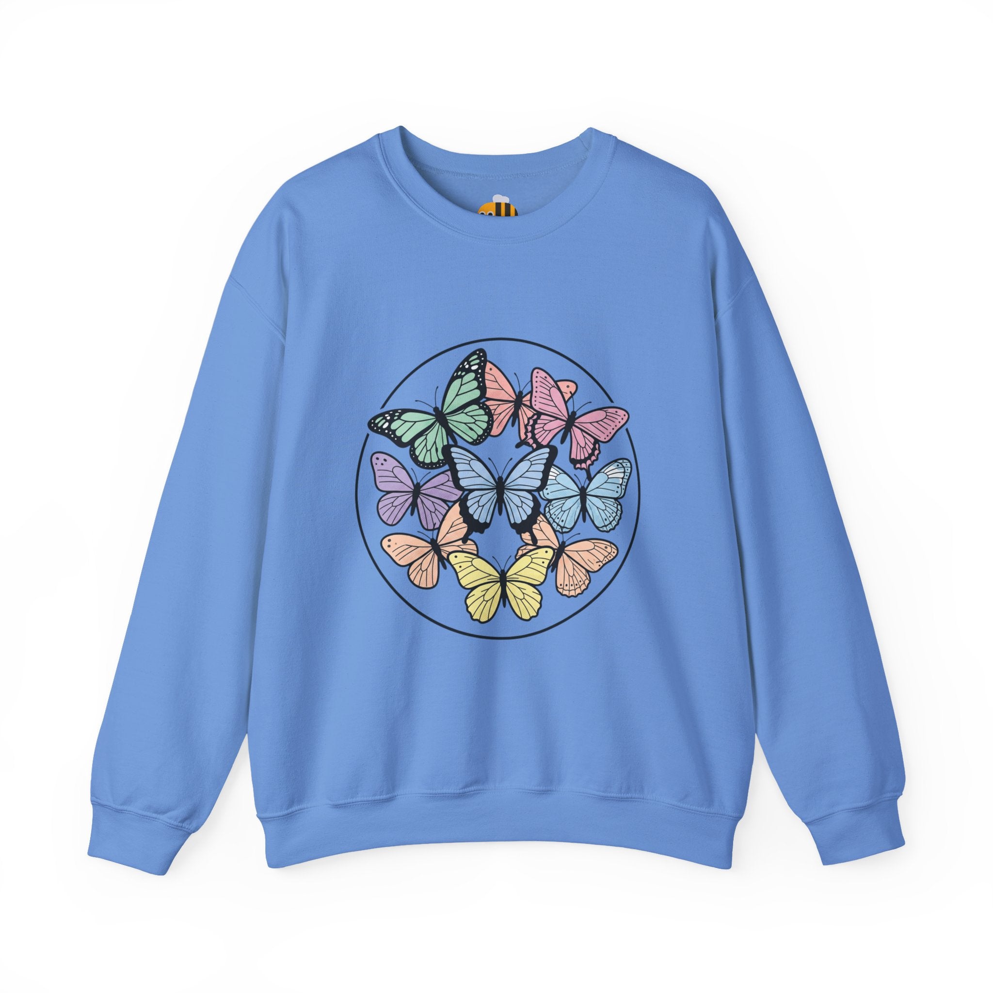 Unisex Colorful Butterfly Sweatshirt