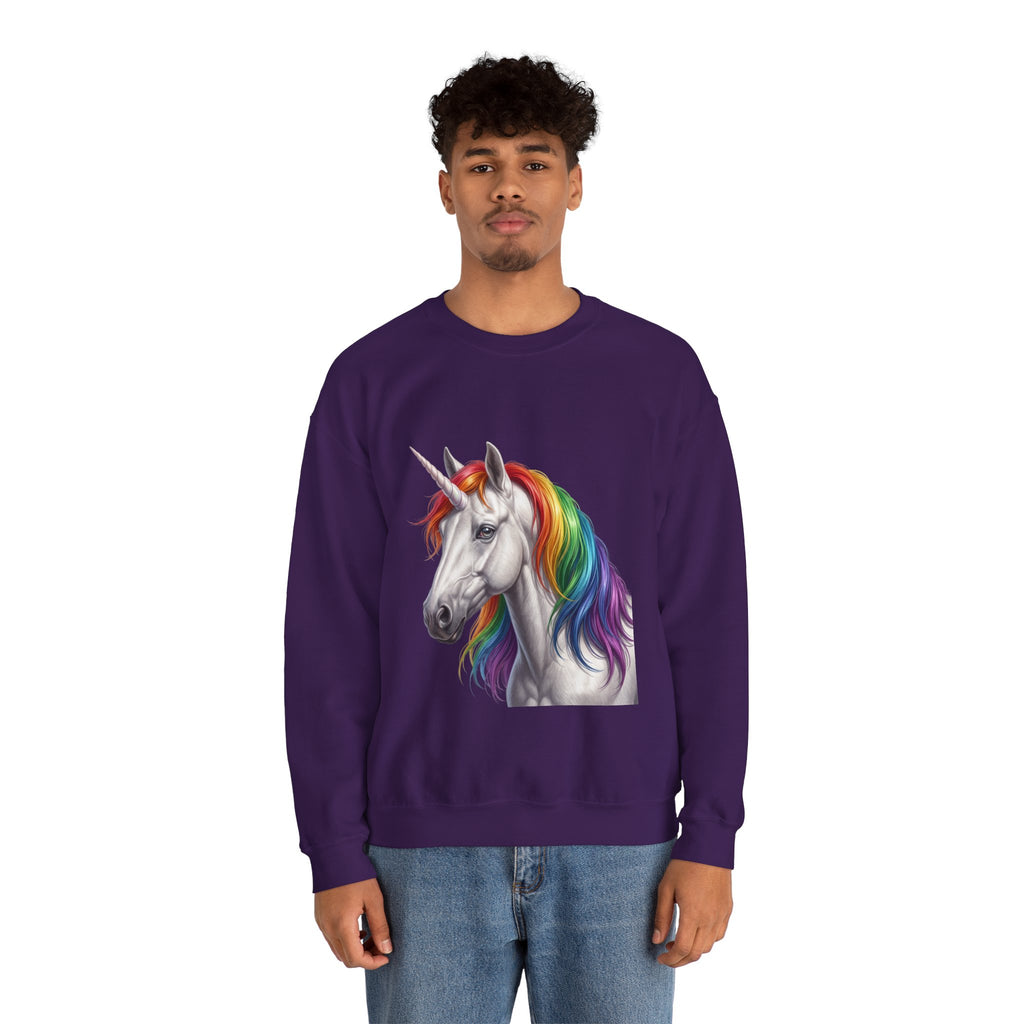 Unisex Rainbow Unicorn Sweatshirt