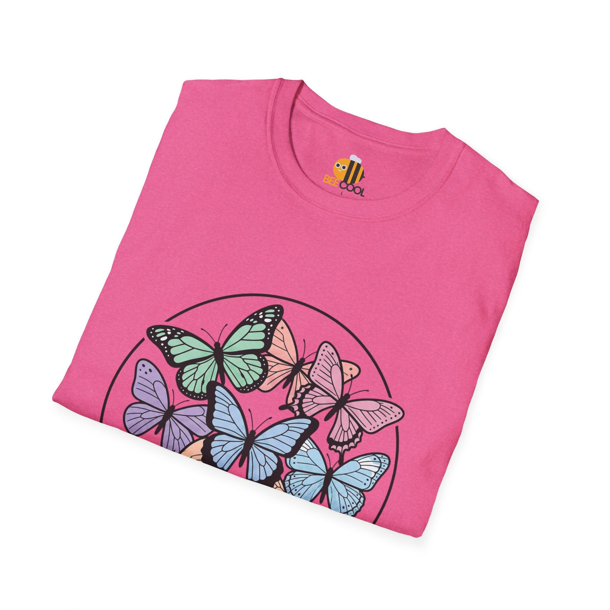 Unisex Pastel Butterfly T-Shirt