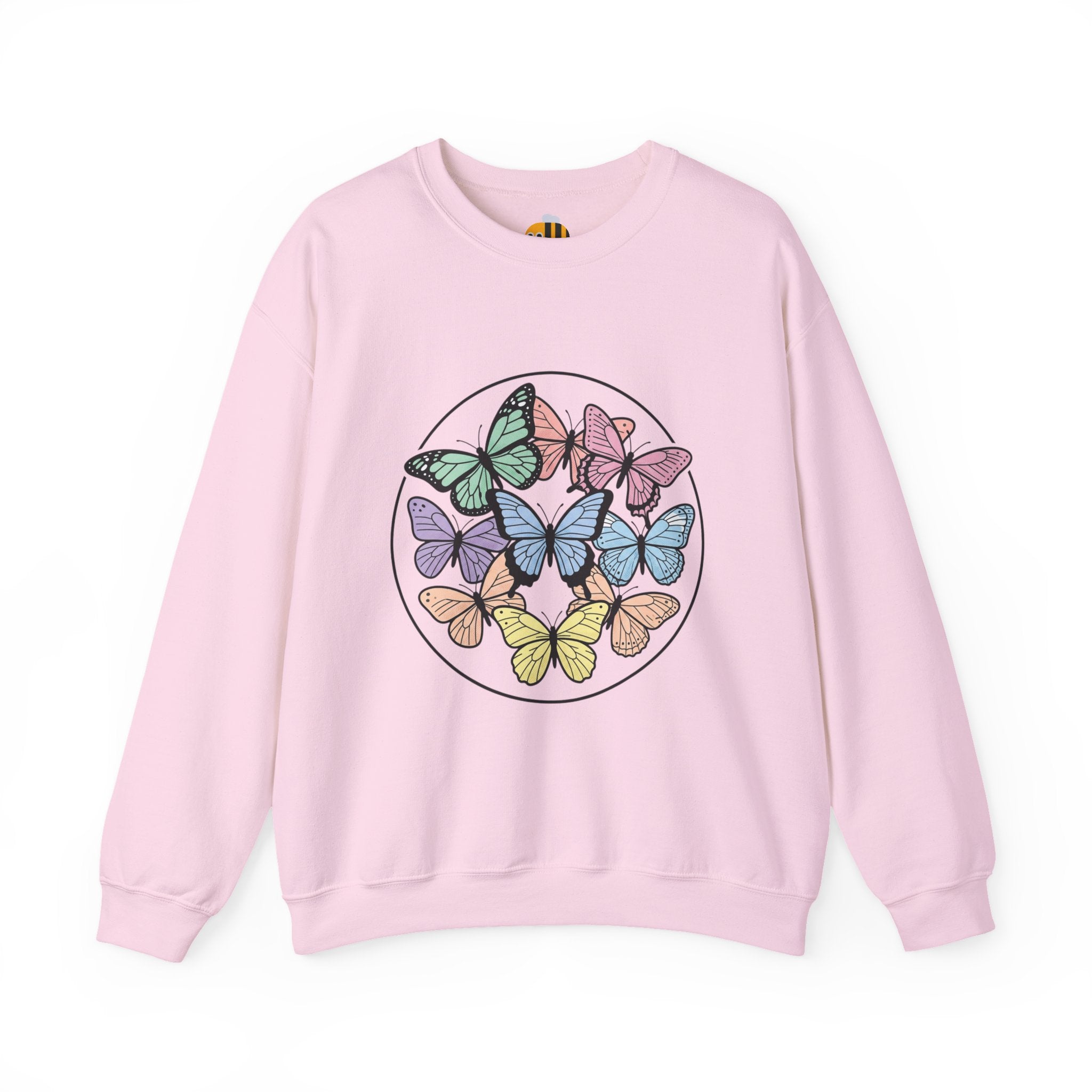 Unisex Colorful Butterfly Sweatshirt