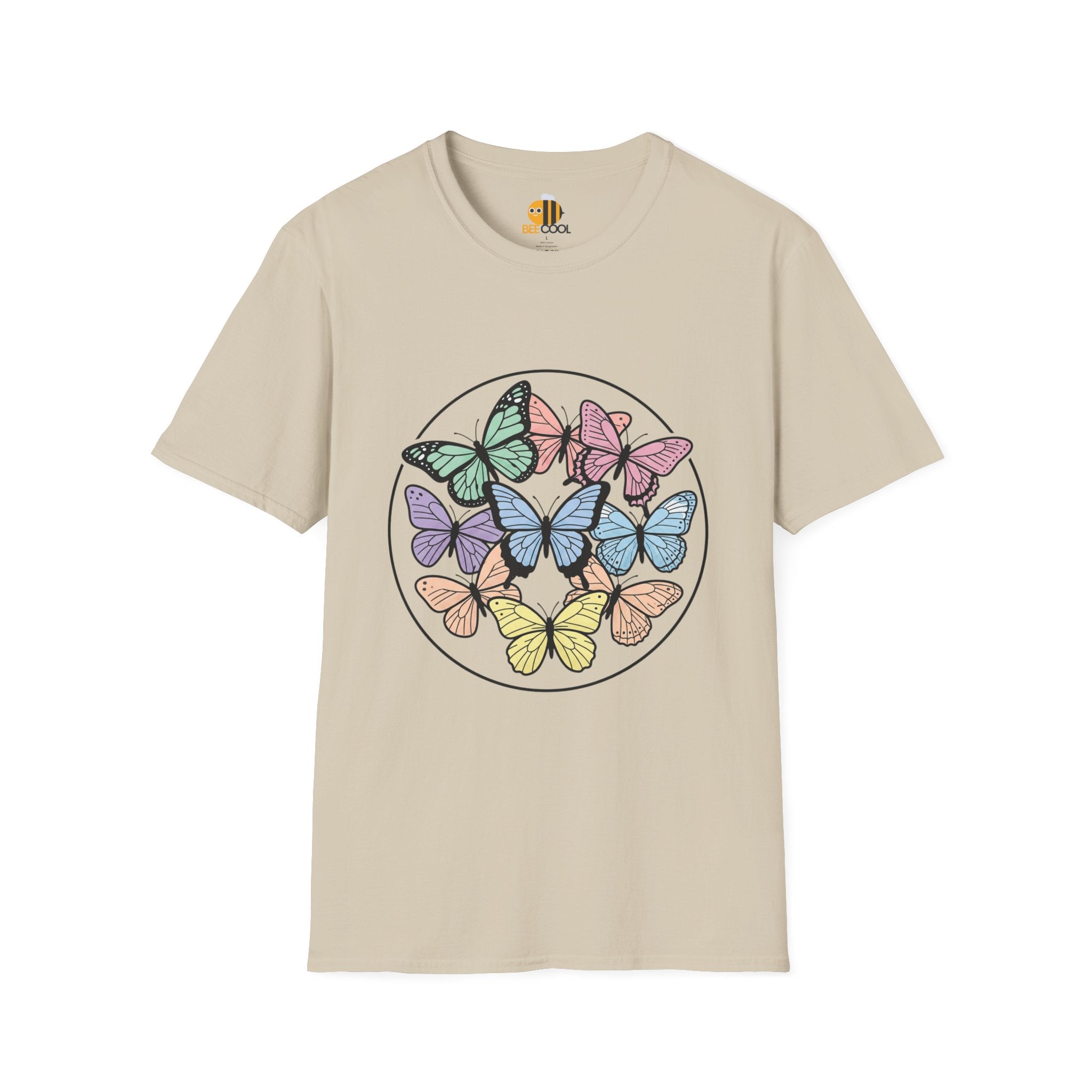 Unisex Pastel Butterfly T-Shirt