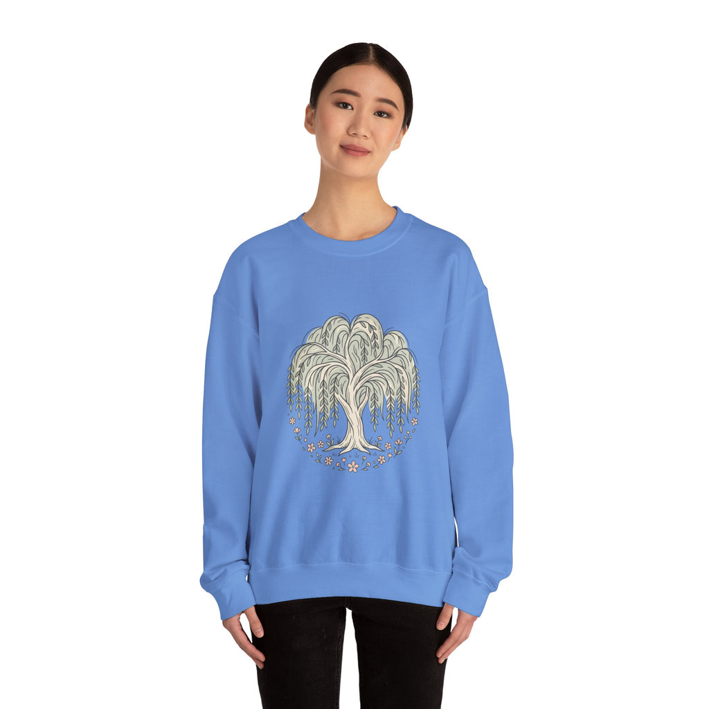 Unisex Willow Tree Illustration Sweatshirt