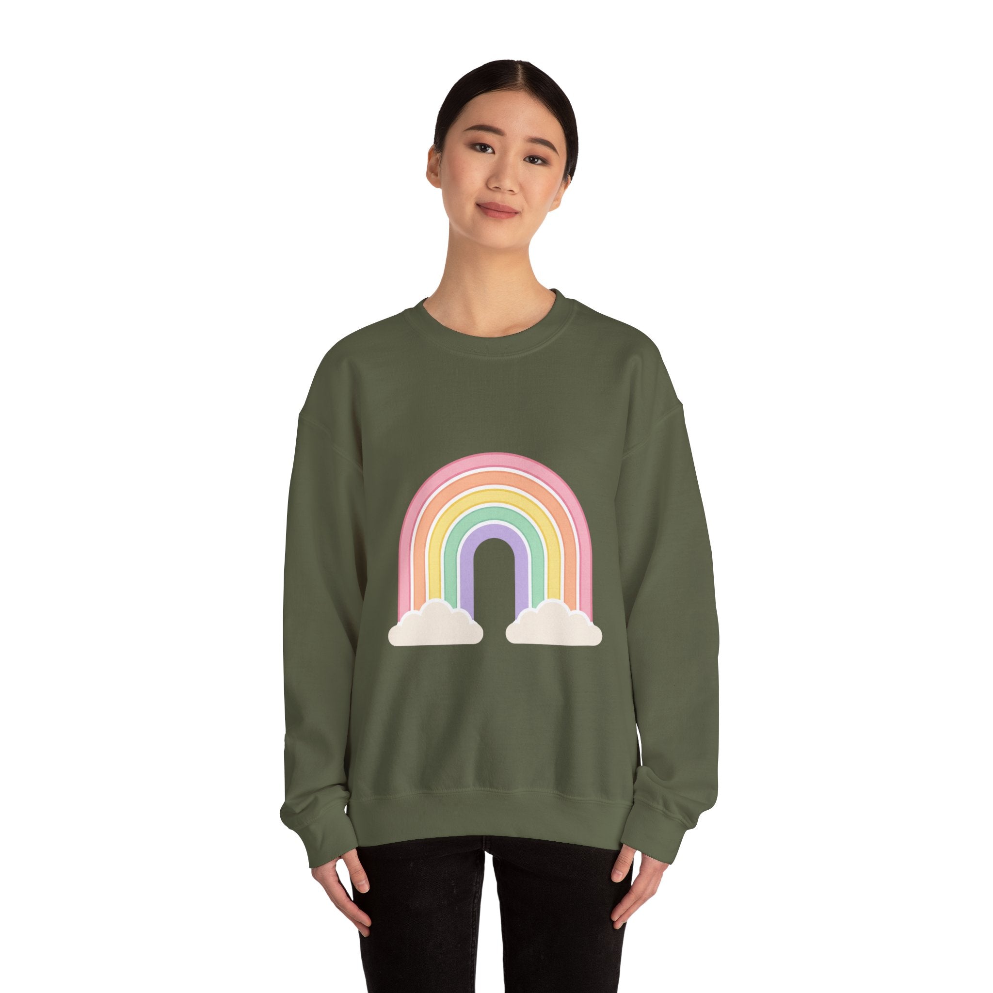 Unisex Pastel Rainbow Sweatshirt