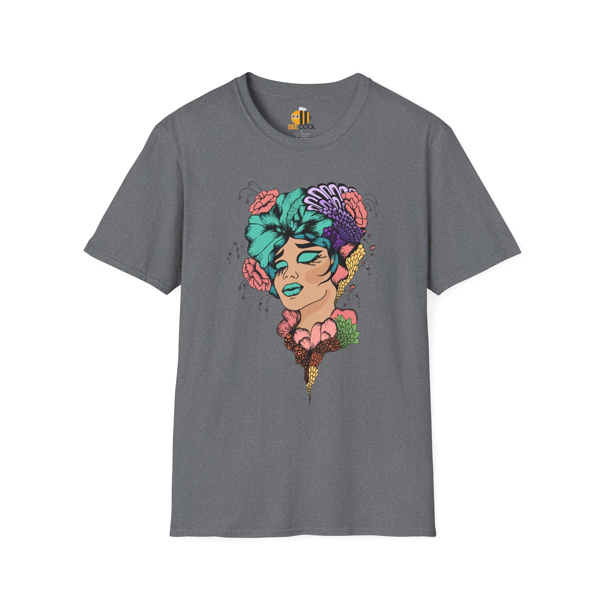 Unisex Floral Woman T-Shirt