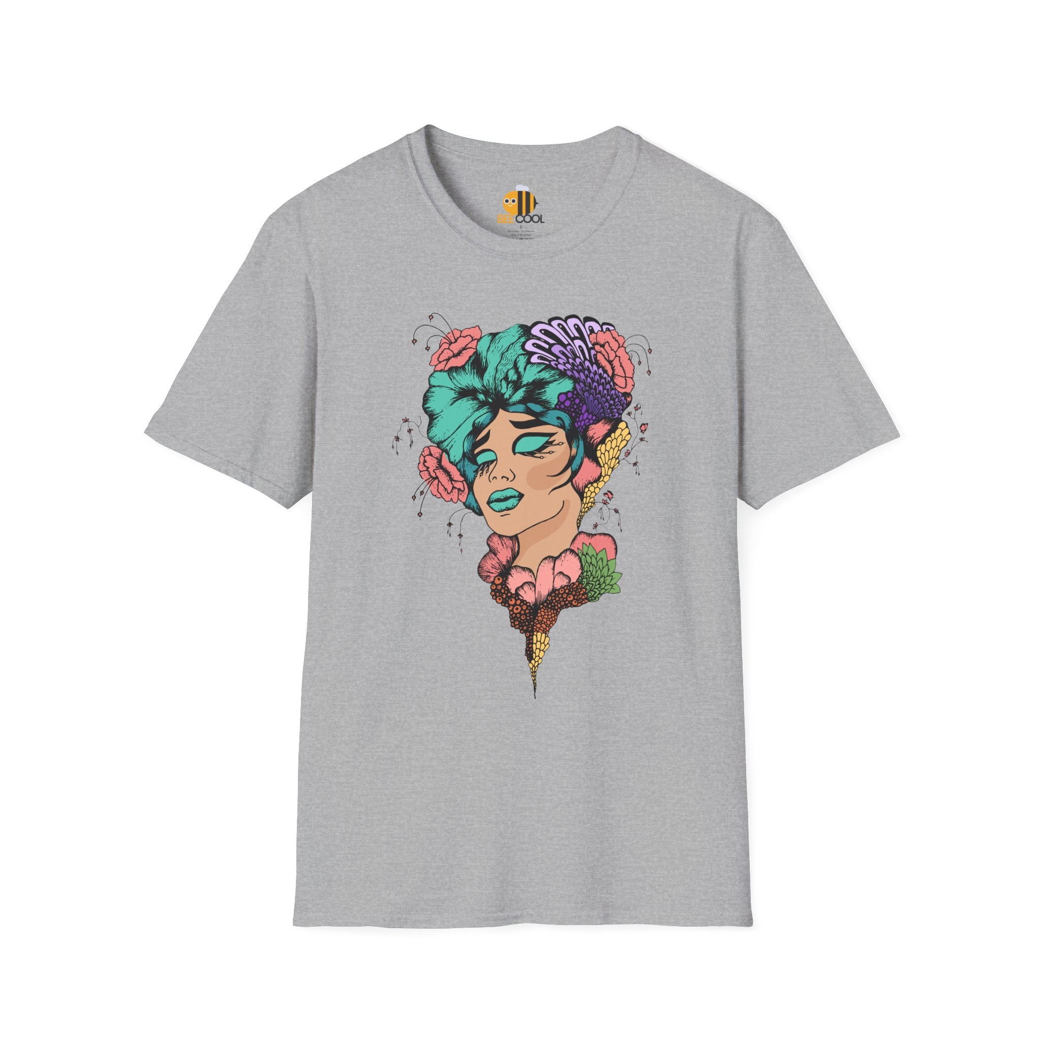Unisex Floral Woman T-Shirt