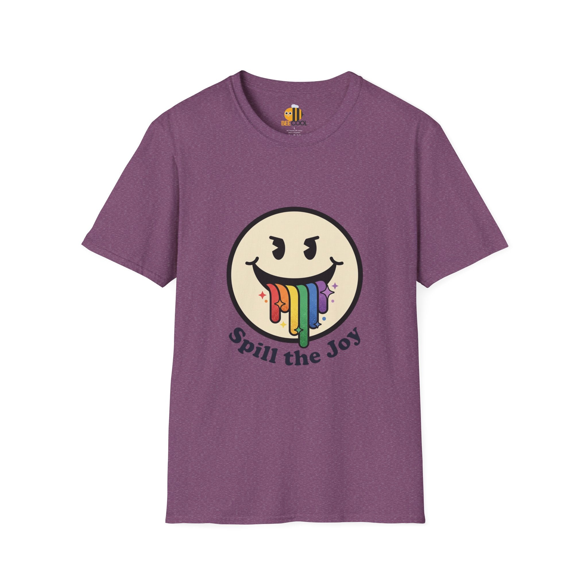 Smiley Face Spill the Joy T-Shirt