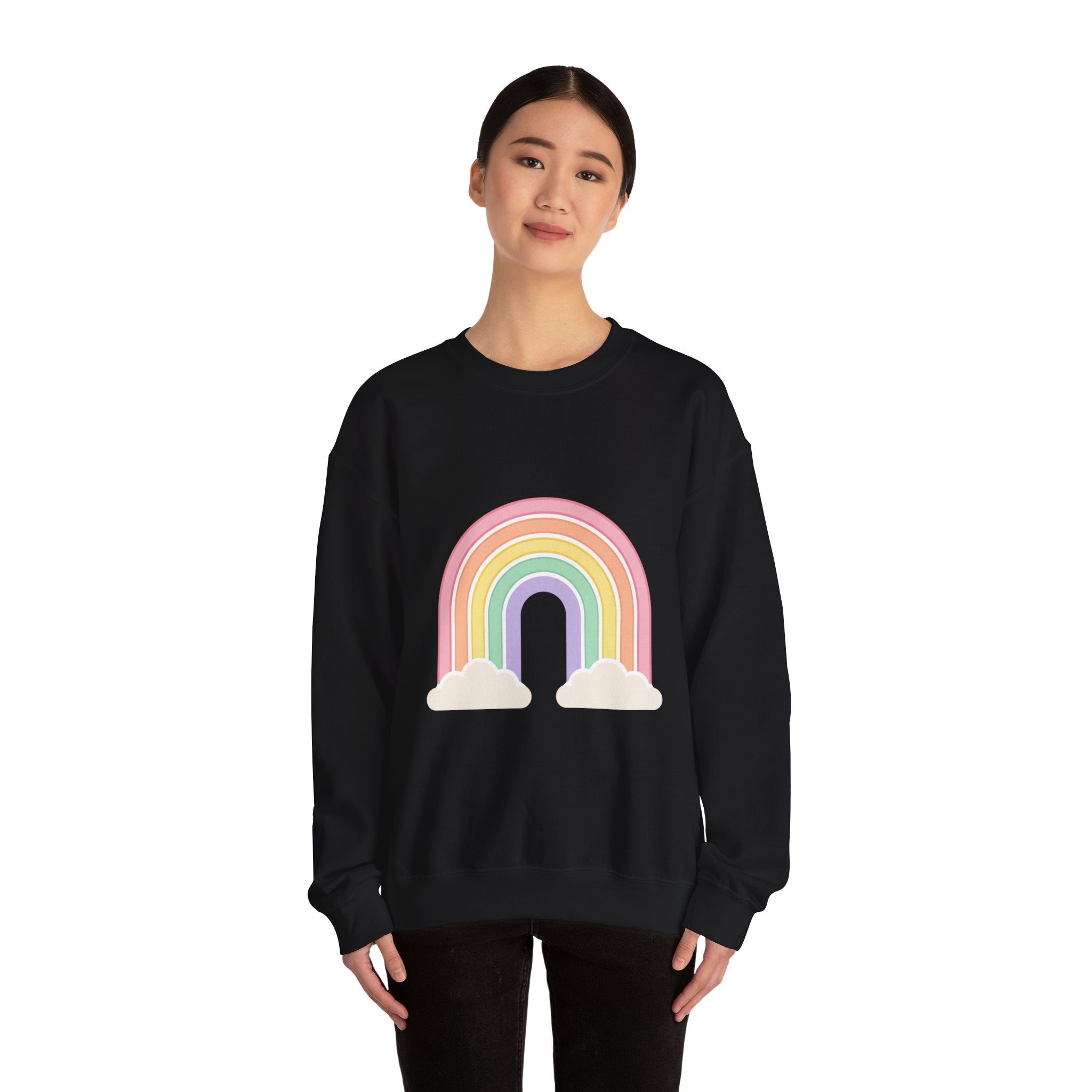 Unisex Pastel Rainbow Sweatshirt
