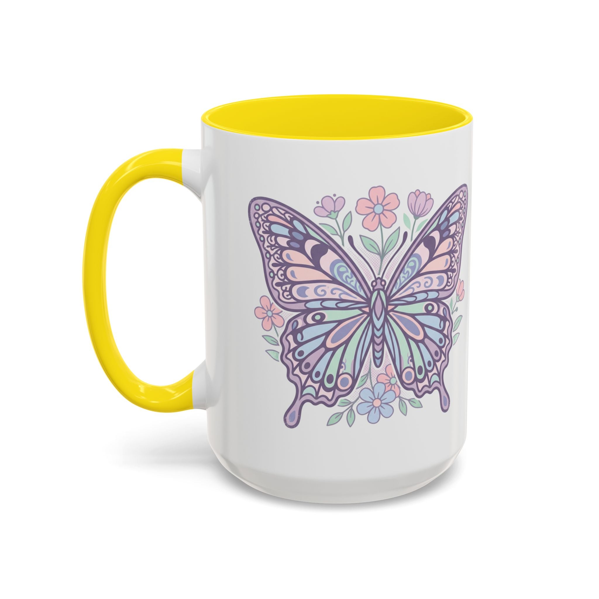 Pastel Butterfly Mug
